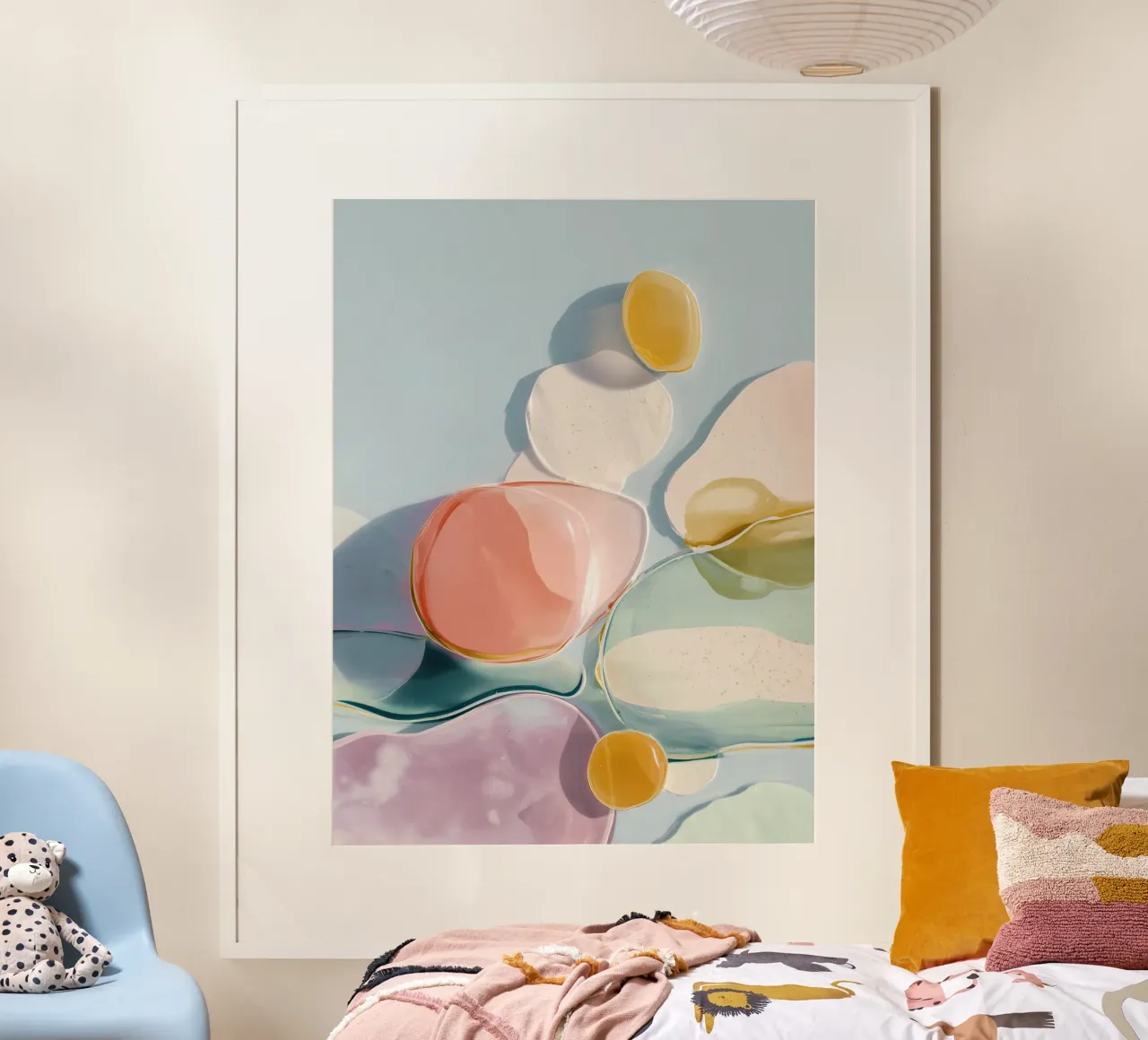 Luminous Flow poster by softsoul