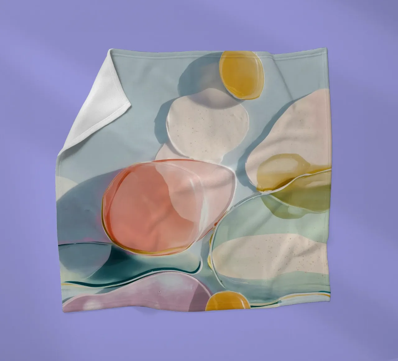 Luminous Flow Fleecedecke von softsoul