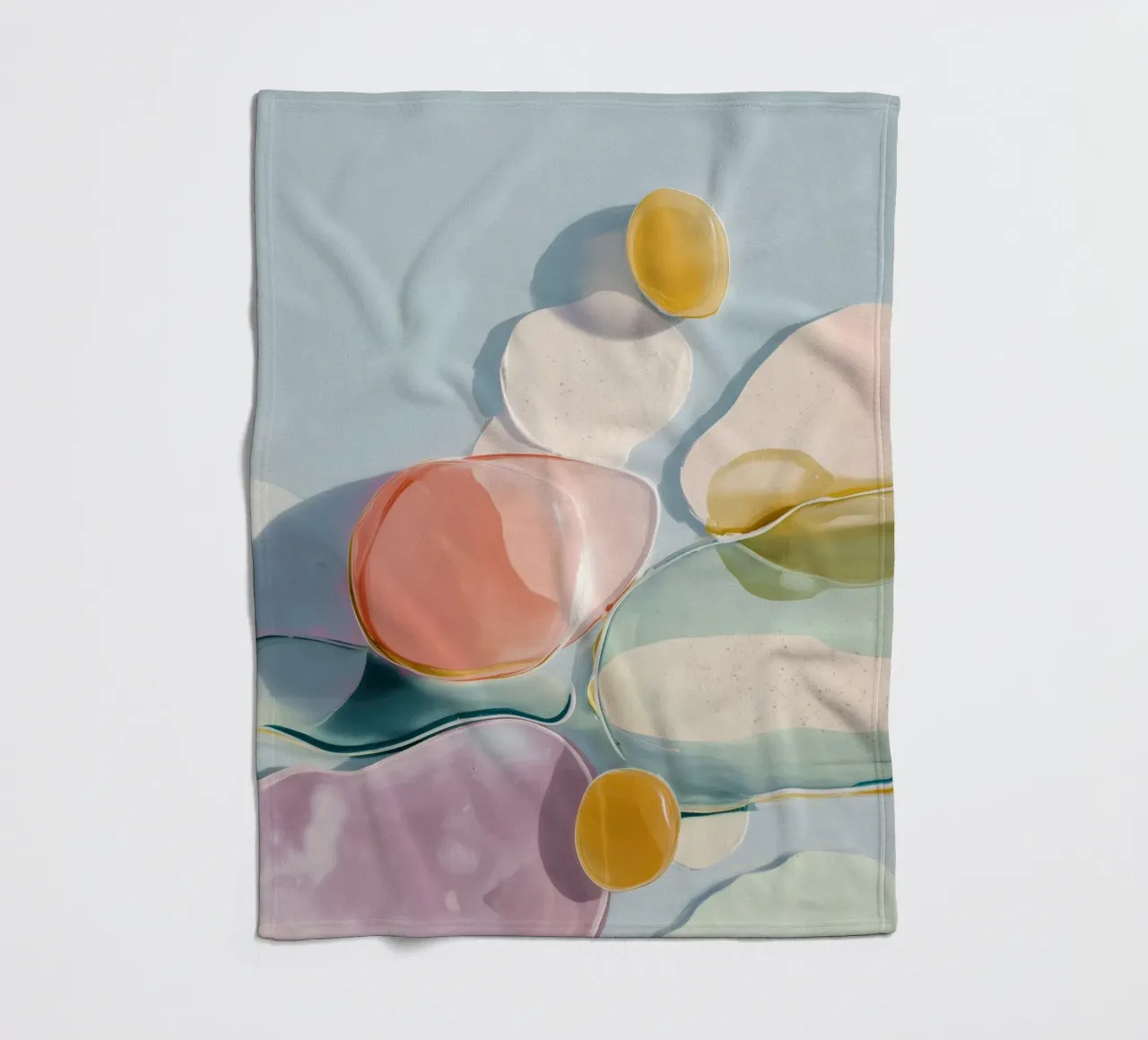 Luminous Flow Fleecedecke von softsoul