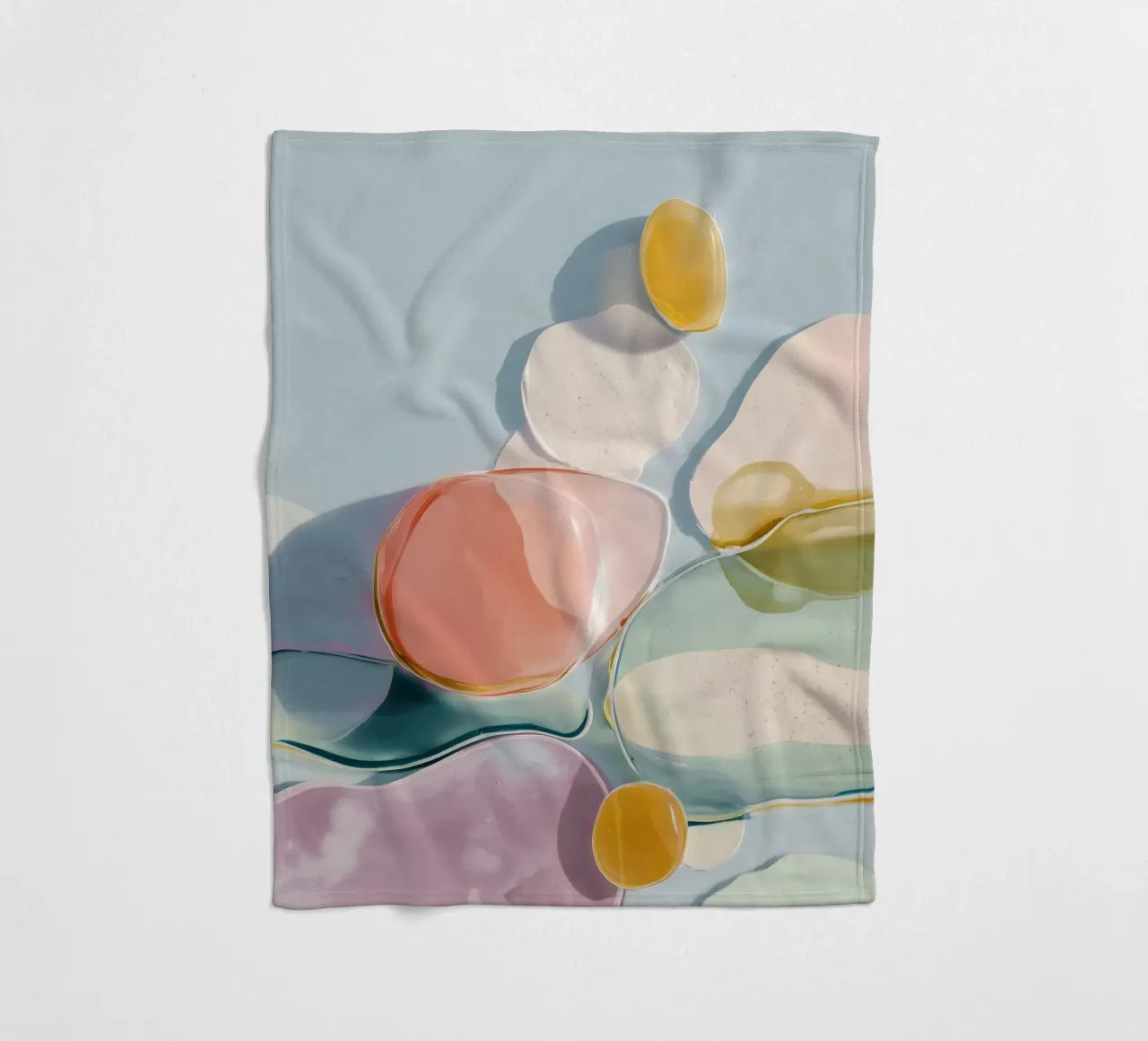 Luminous Flow Fleecedecke von softsoul