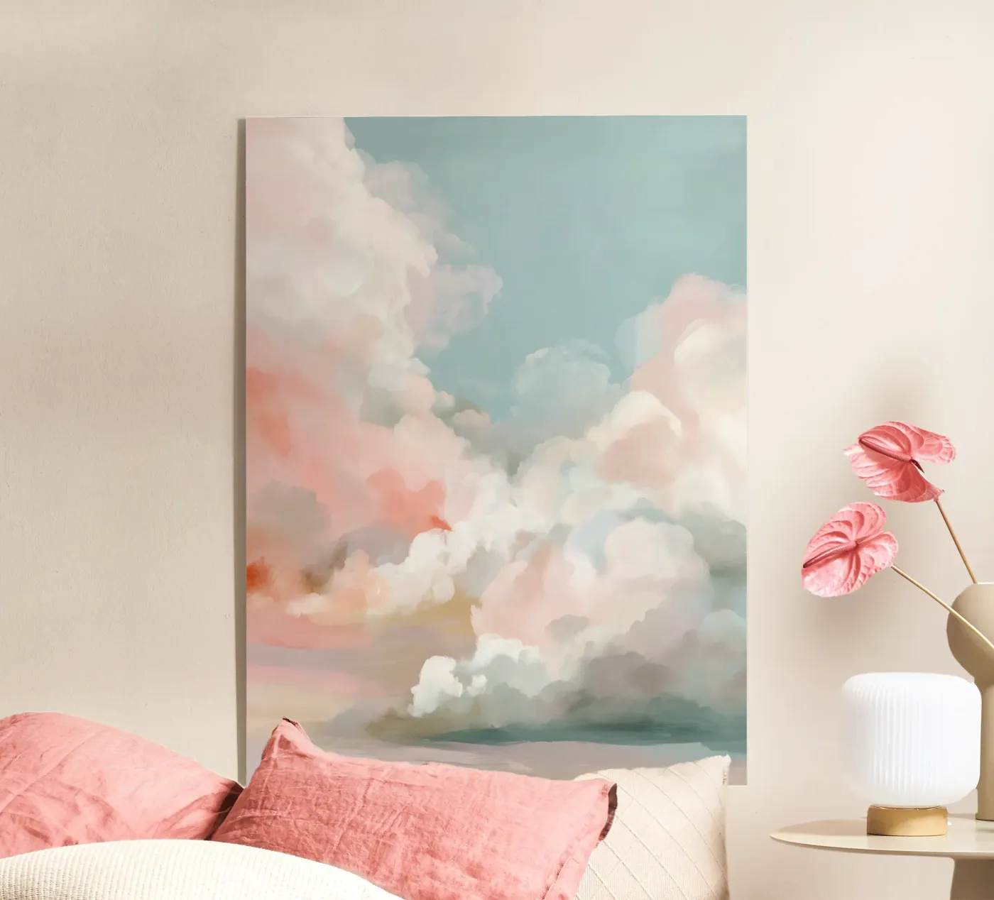 Blush Sky acrylic glass by softsoul