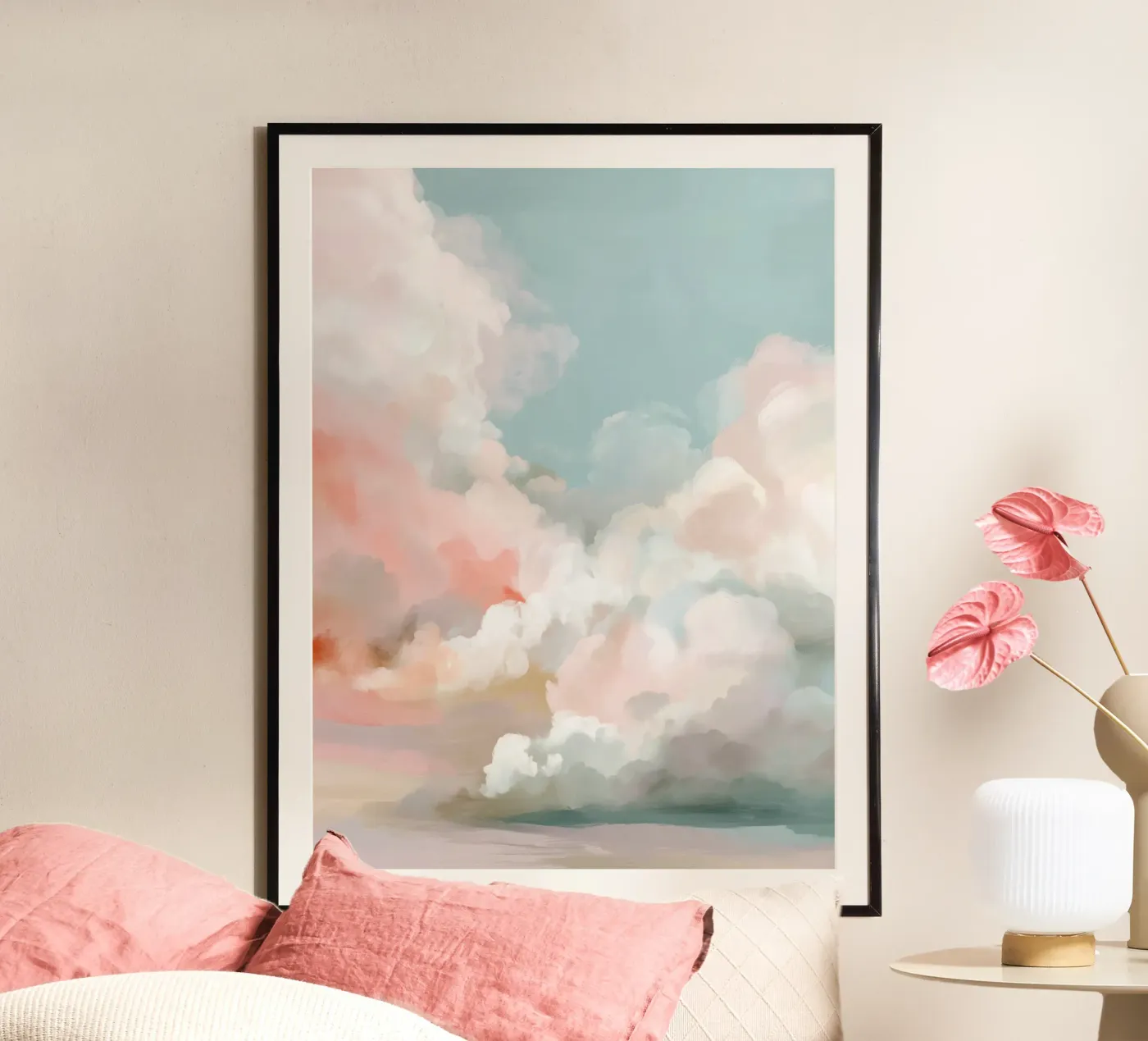Blush Sky poster van softsoul