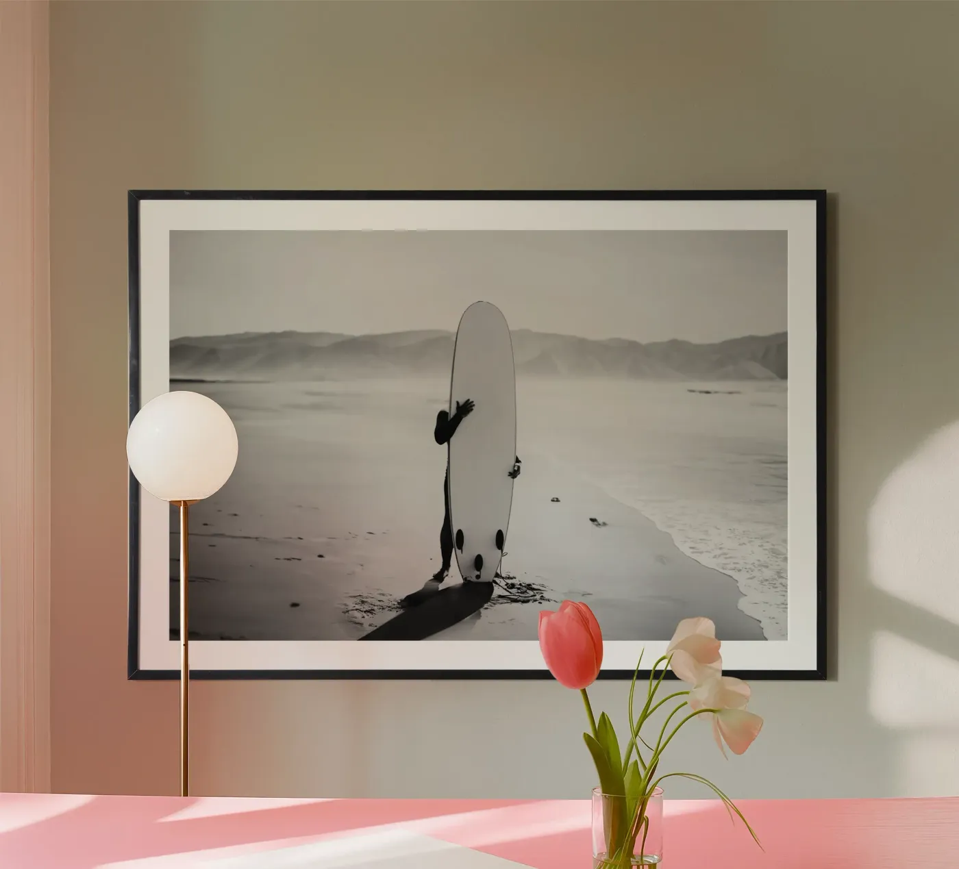 Surfer poster van Kathrin Pienaar