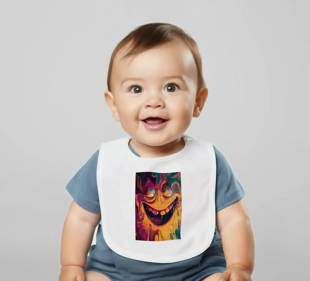 Grin bavaglino da Art Unleashed