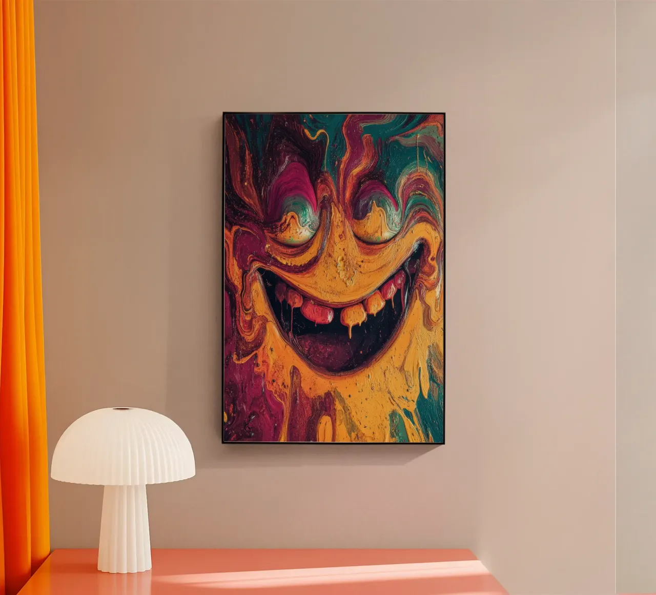 Grin plexiglass da Art Unleashed