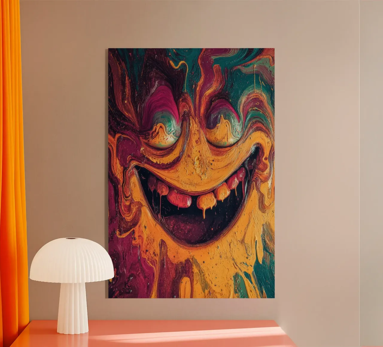 Grin plexiglass da Art Unleashed