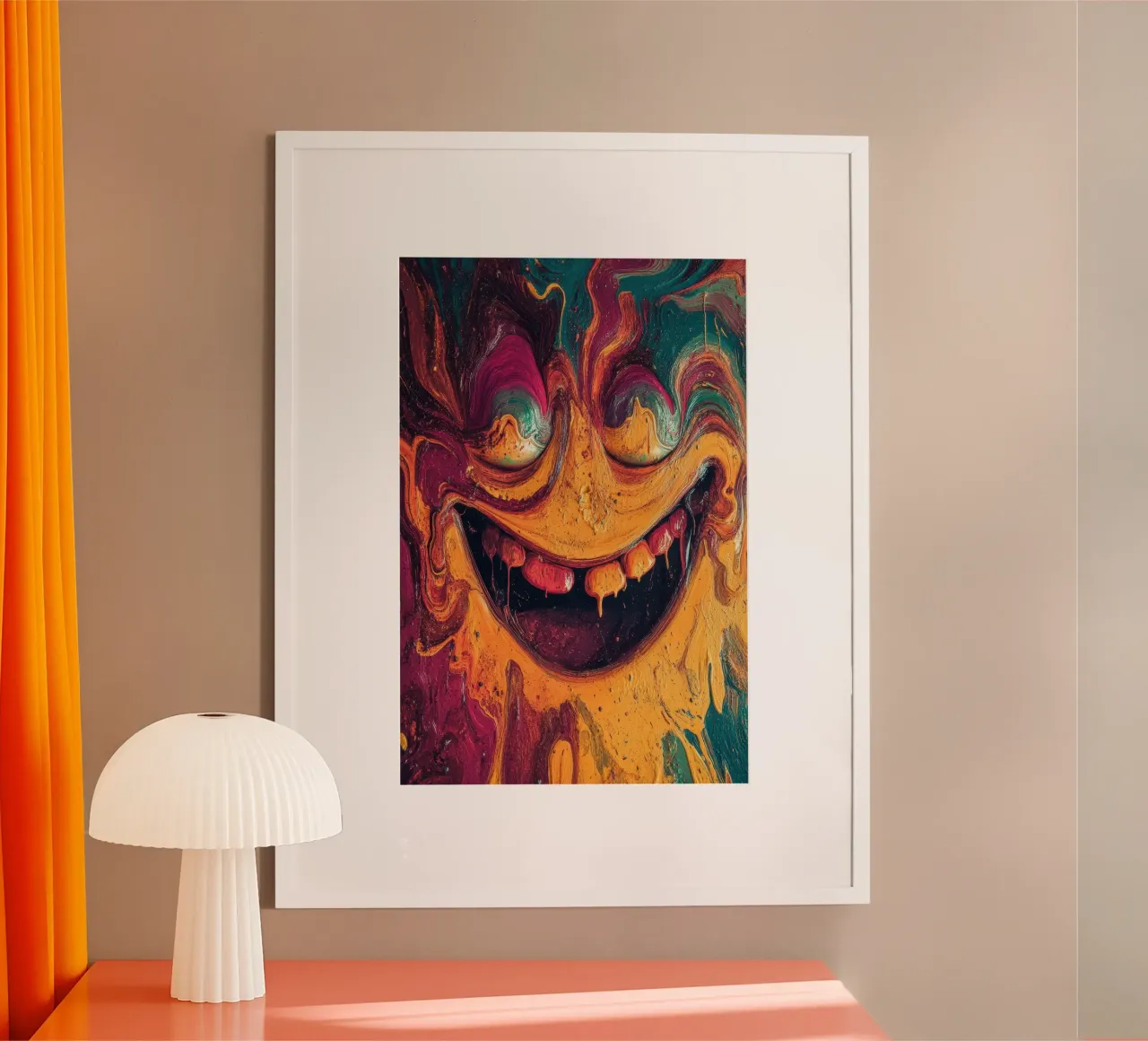 Grin poster da Art Unleashed