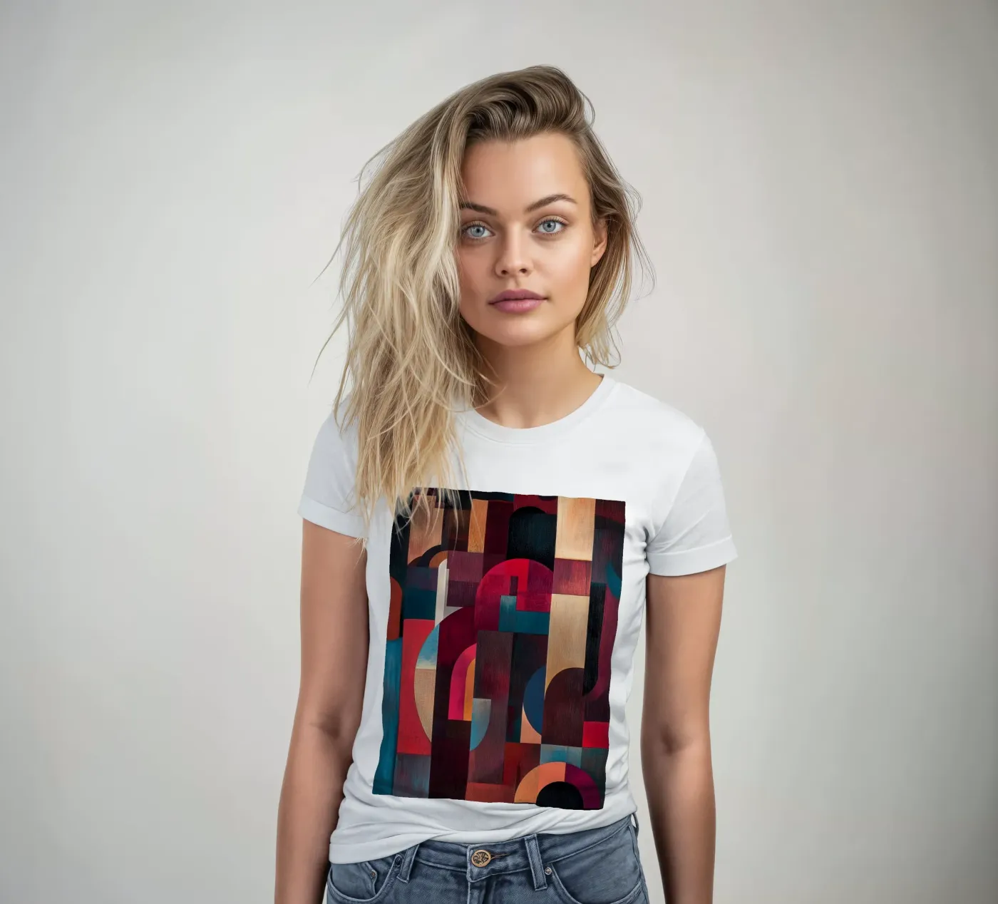 Fields t-shirt da donna da Art Unleashed