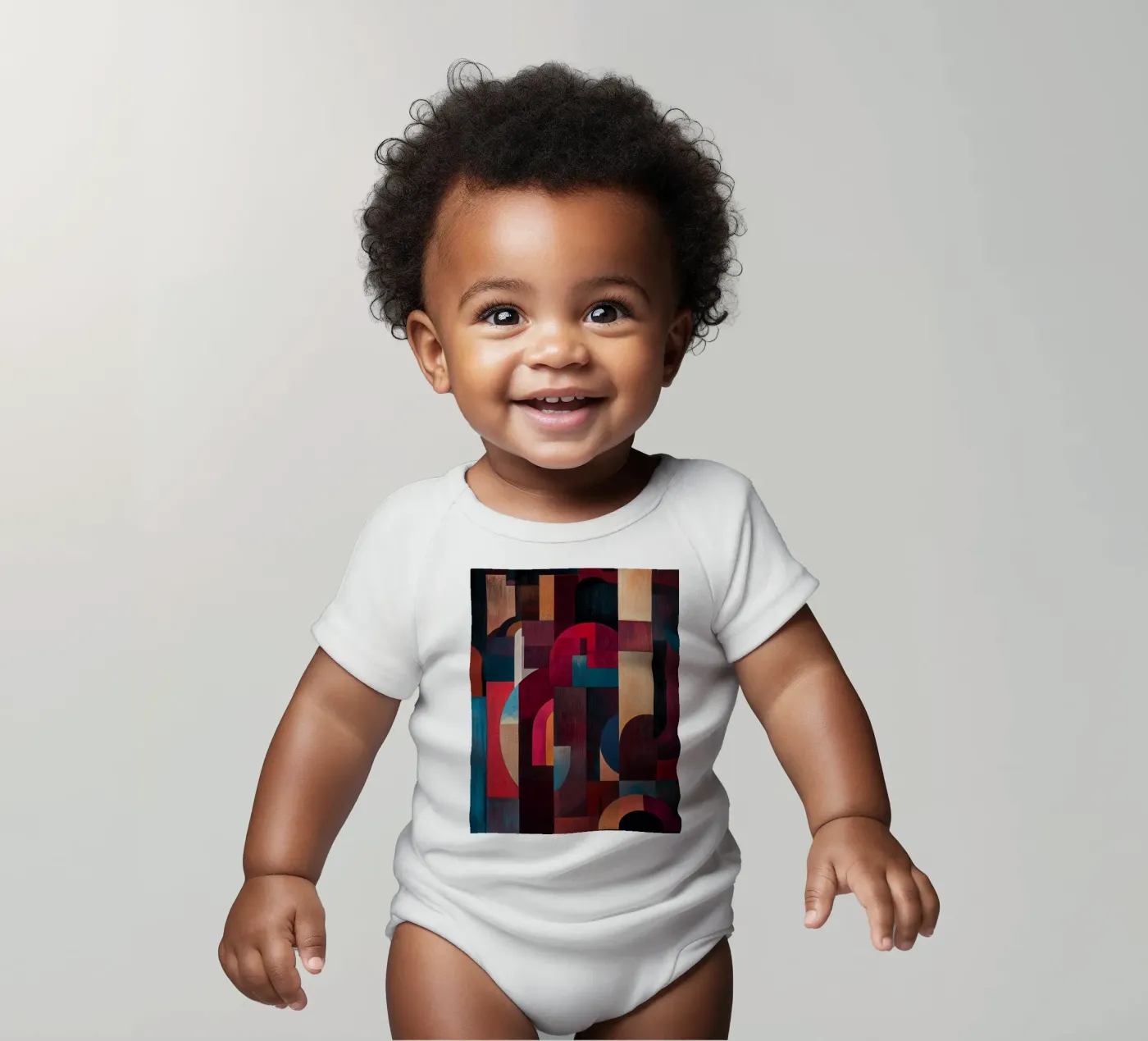 Fields body neonato maniche corte da Art Unleashed