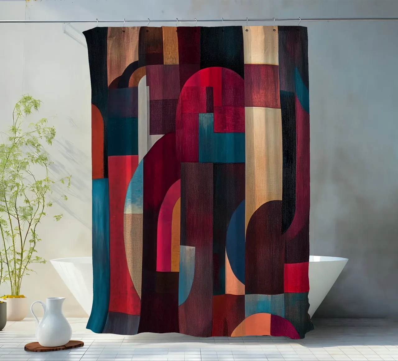 Fields douchegordijn van Art Unleashed