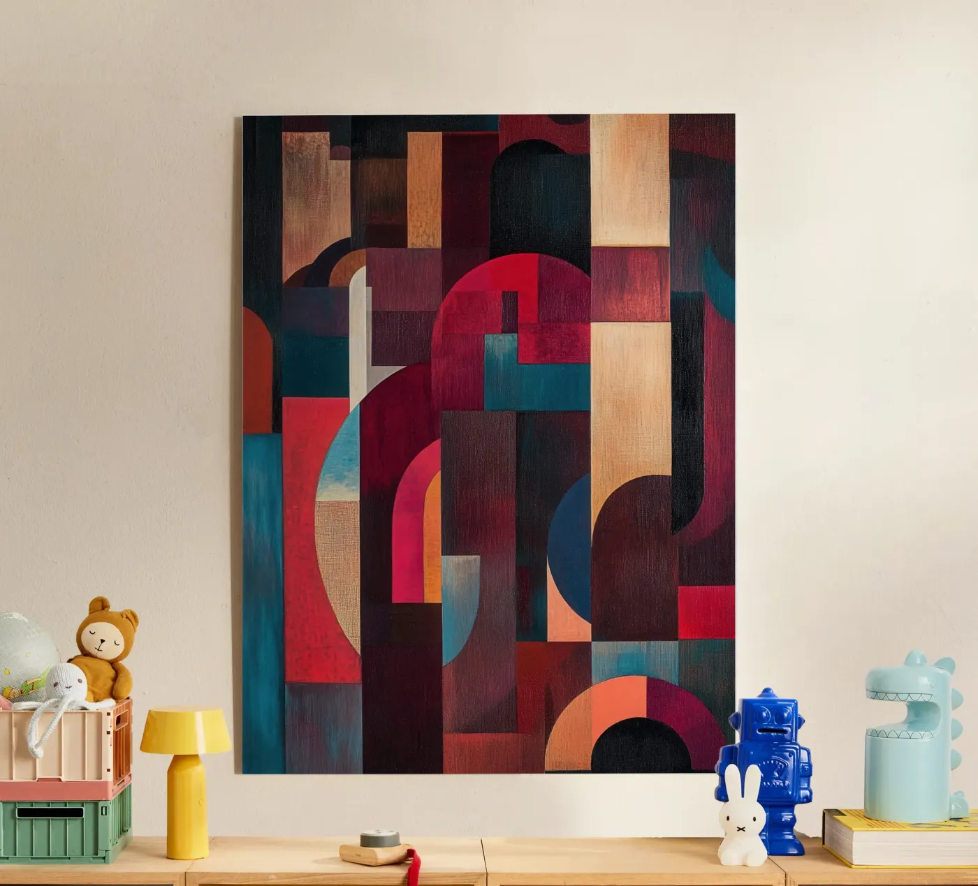 Fields Acryl-Glas von Art Unleashed