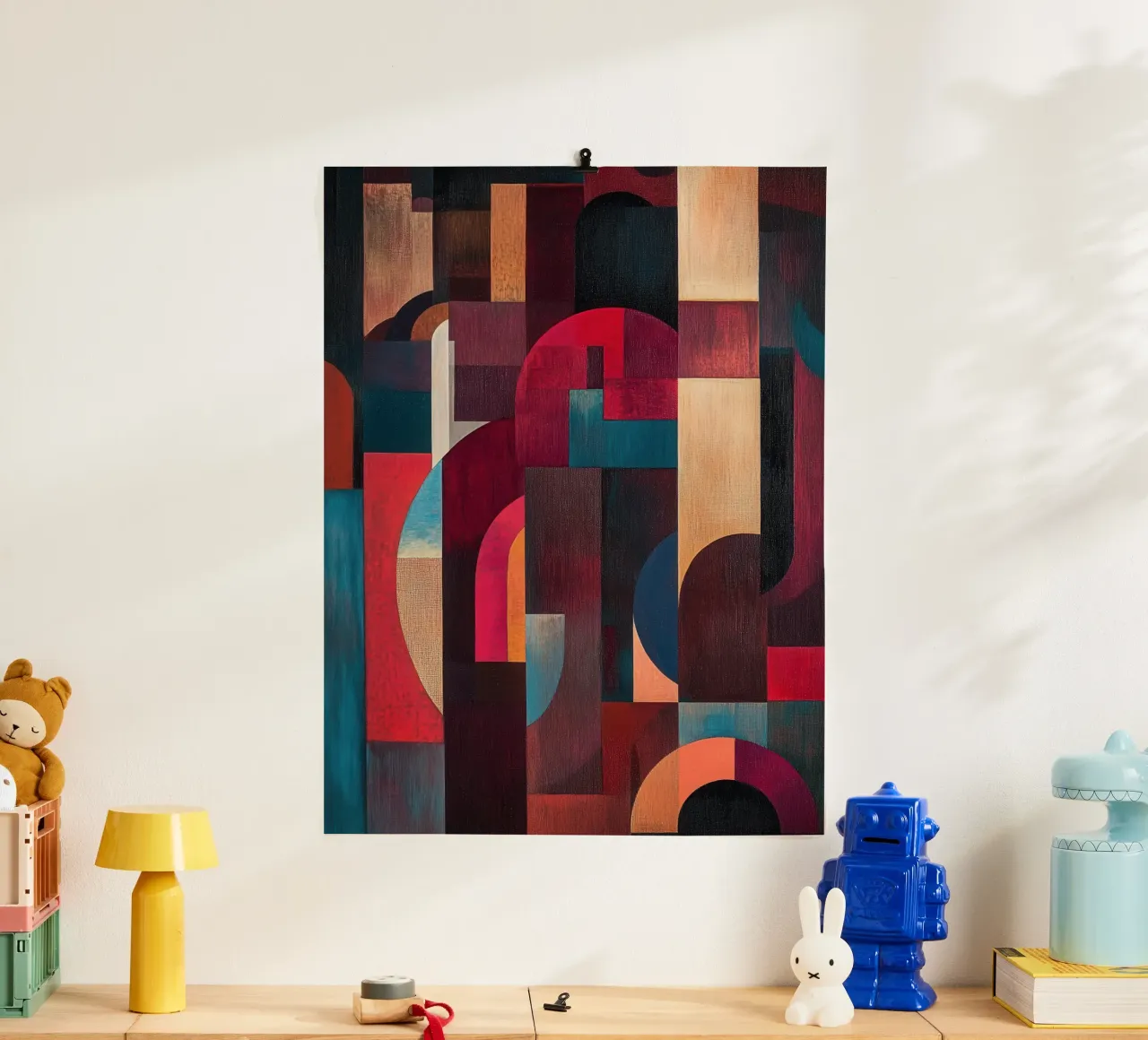 Fields poster van Art Unleashed