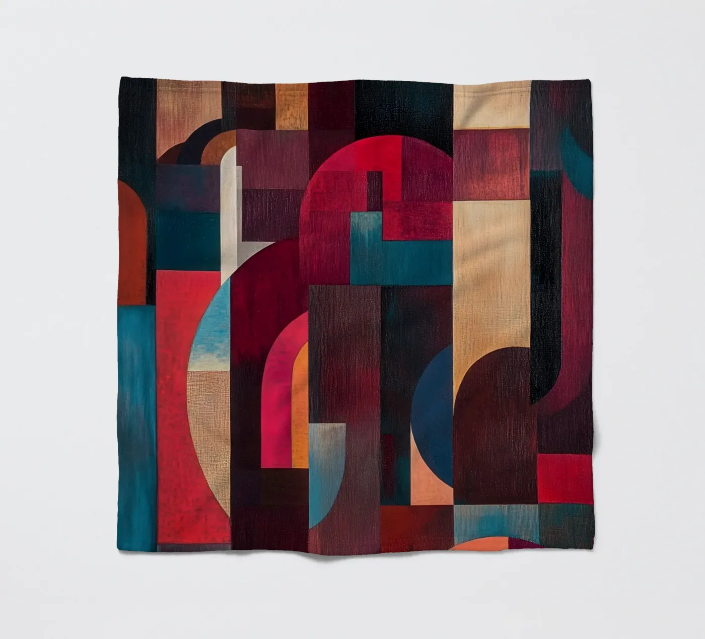 Fields plaid polaire de Art Unleashed