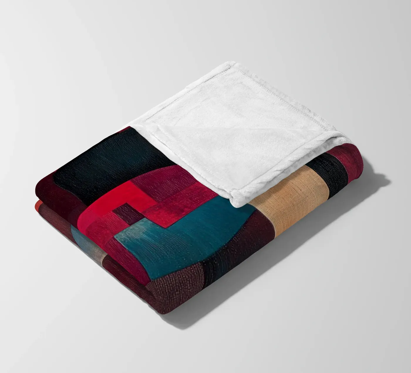 Fields plaid polaire de Art Unleashed