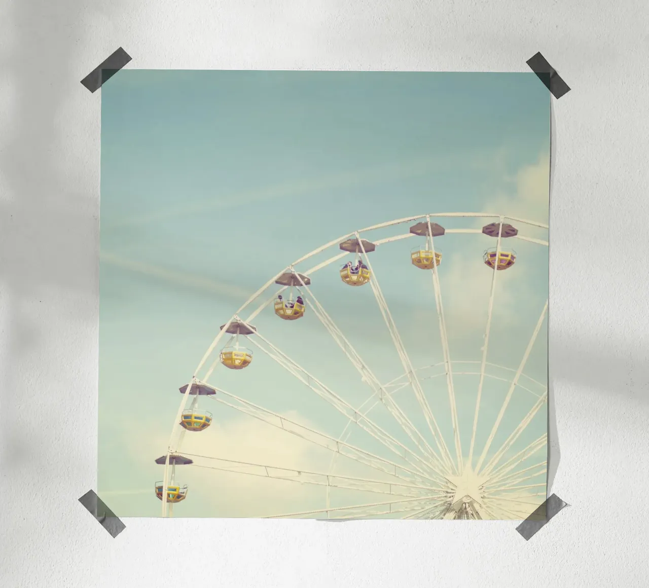 RiesenRad poster da stine wiemann