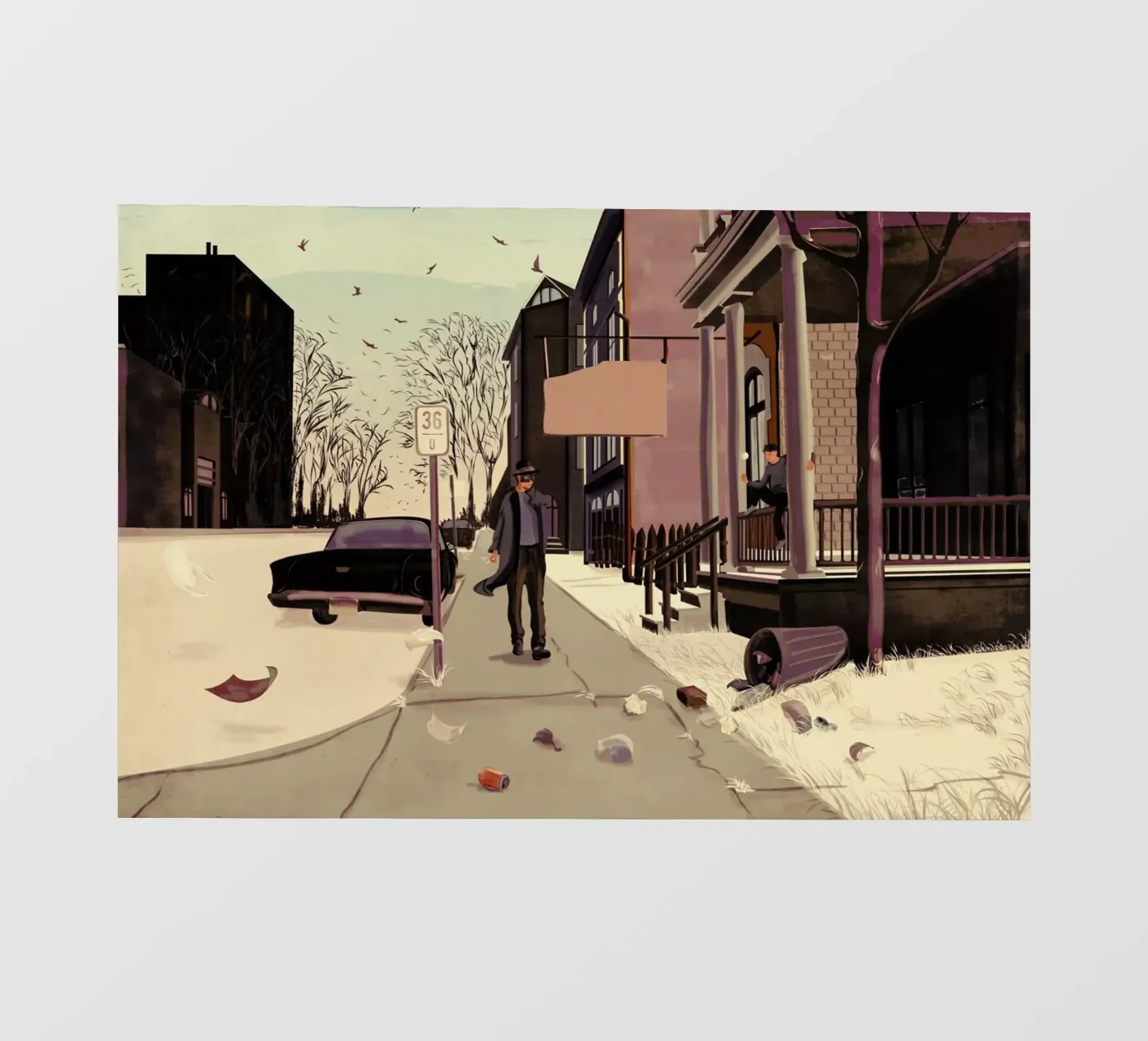 Underworld pellicola backlit da Giordano Poloni