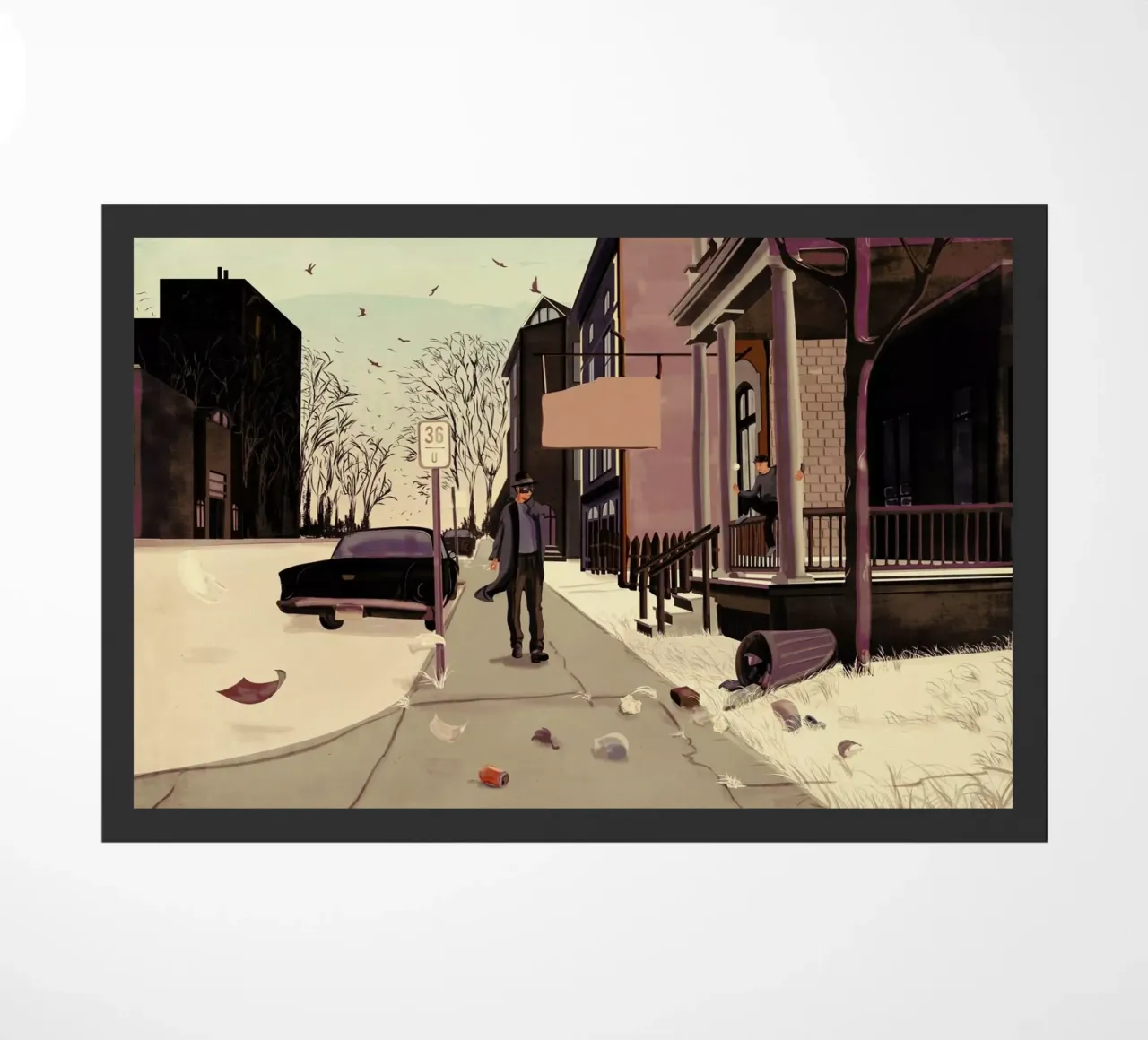 Underworld doormat by Giordano Poloni