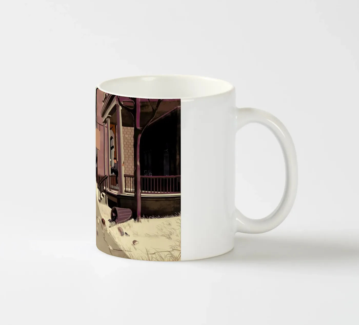 Underworld ceramic mug by Giordano Poloni