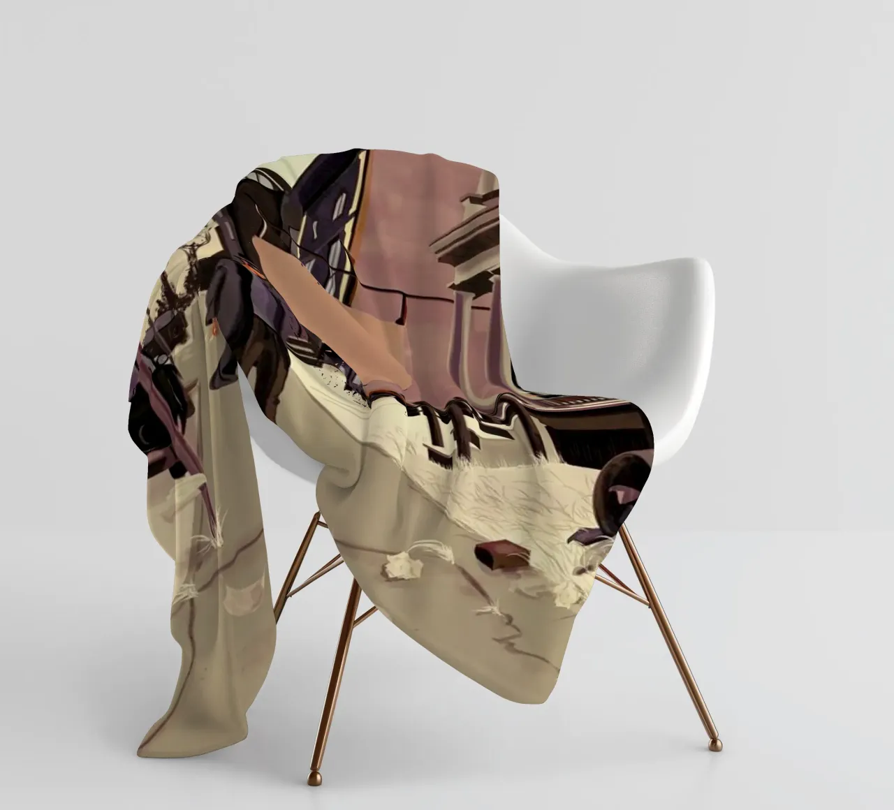 Underworld Fleecedecke von Giordano Poloni