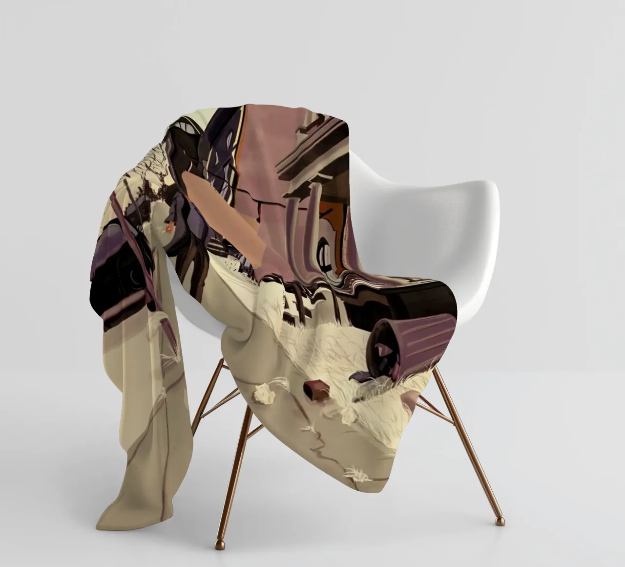 Underworld Fleecedecke von Giordano Poloni