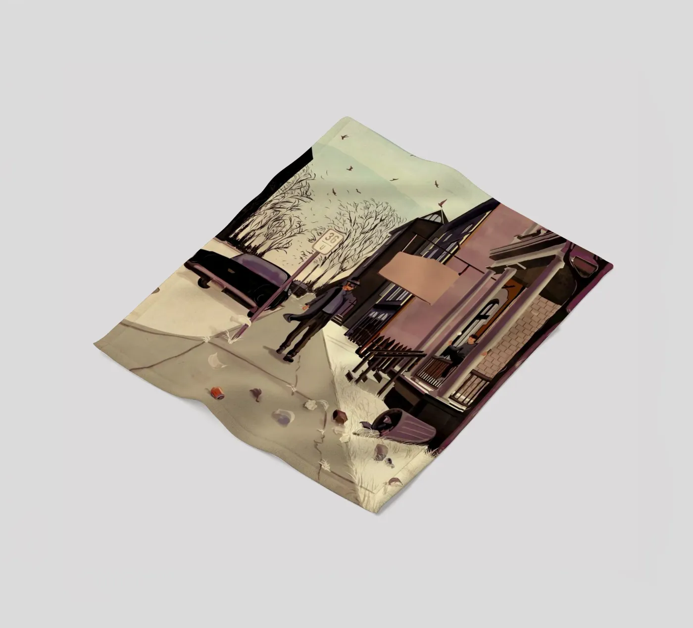 Underworld coperta in pile da Giordano Poloni