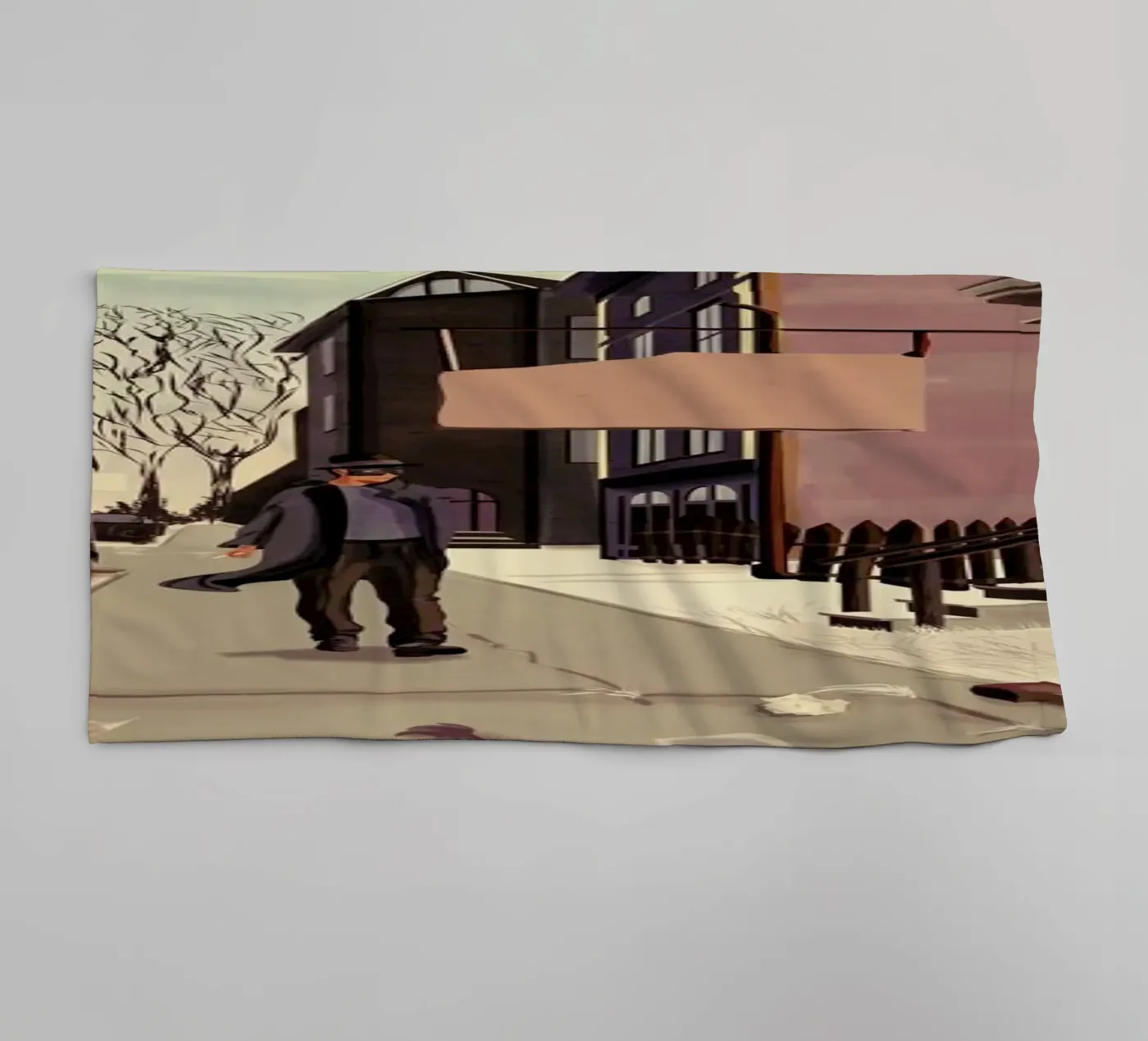 Underworld towel by Giordano Poloni