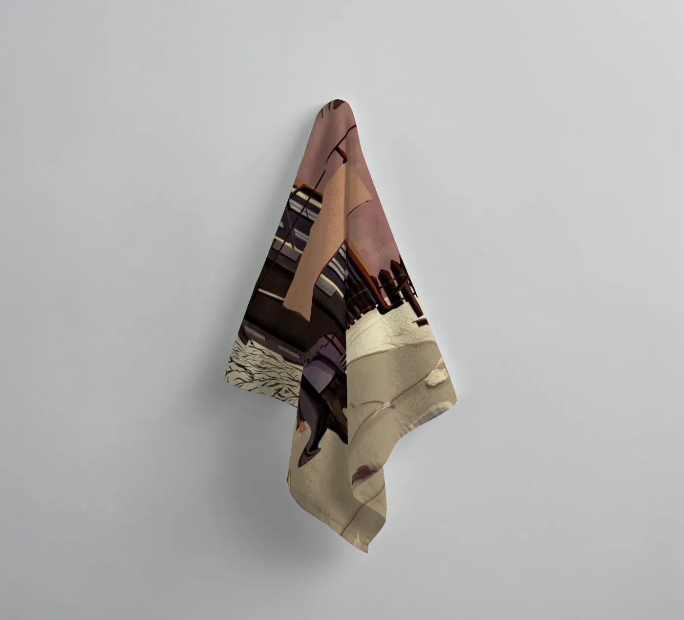 Underworld towel by Giordano Poloni