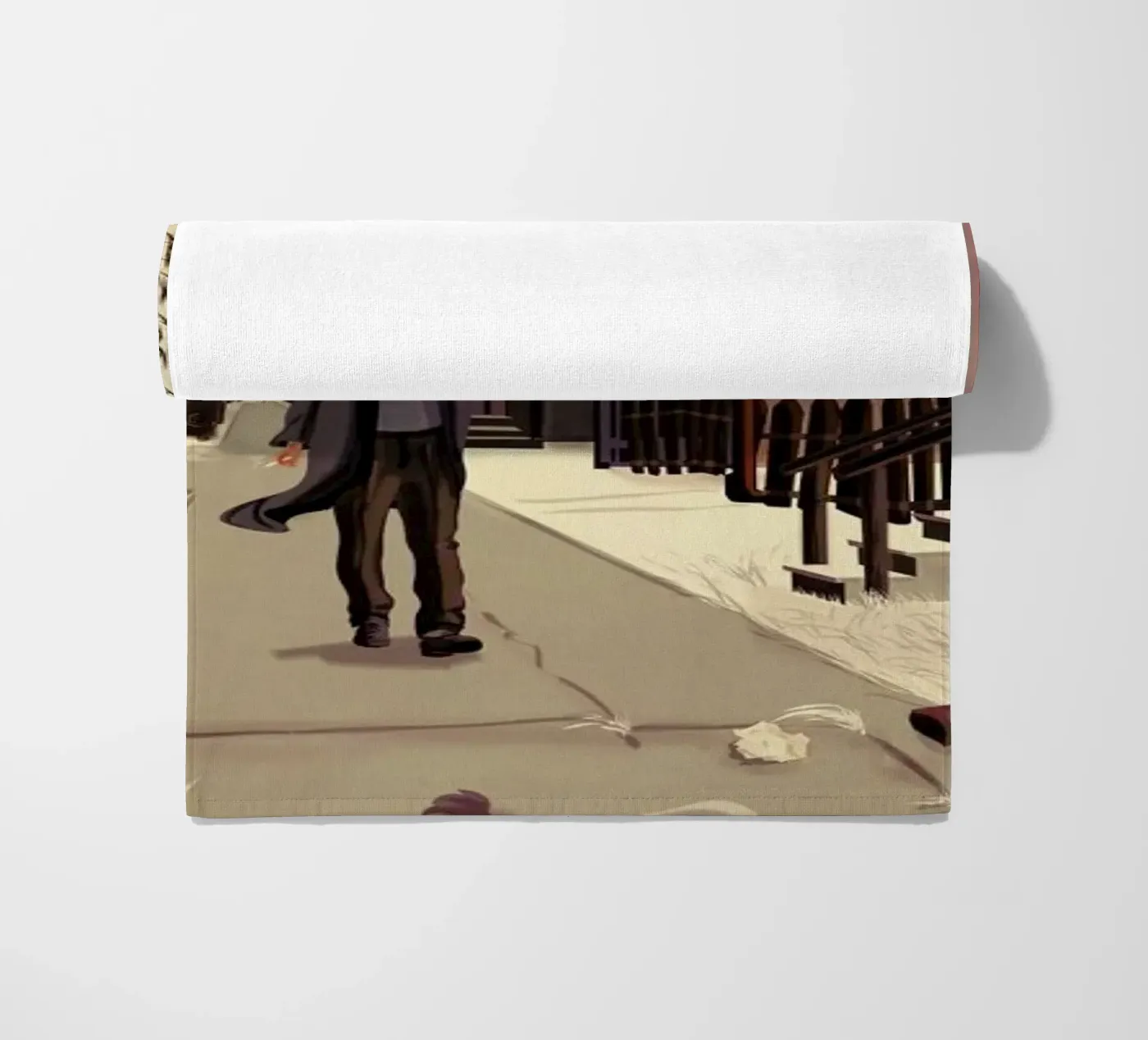 Underworld beach towel by Giordano Poloni