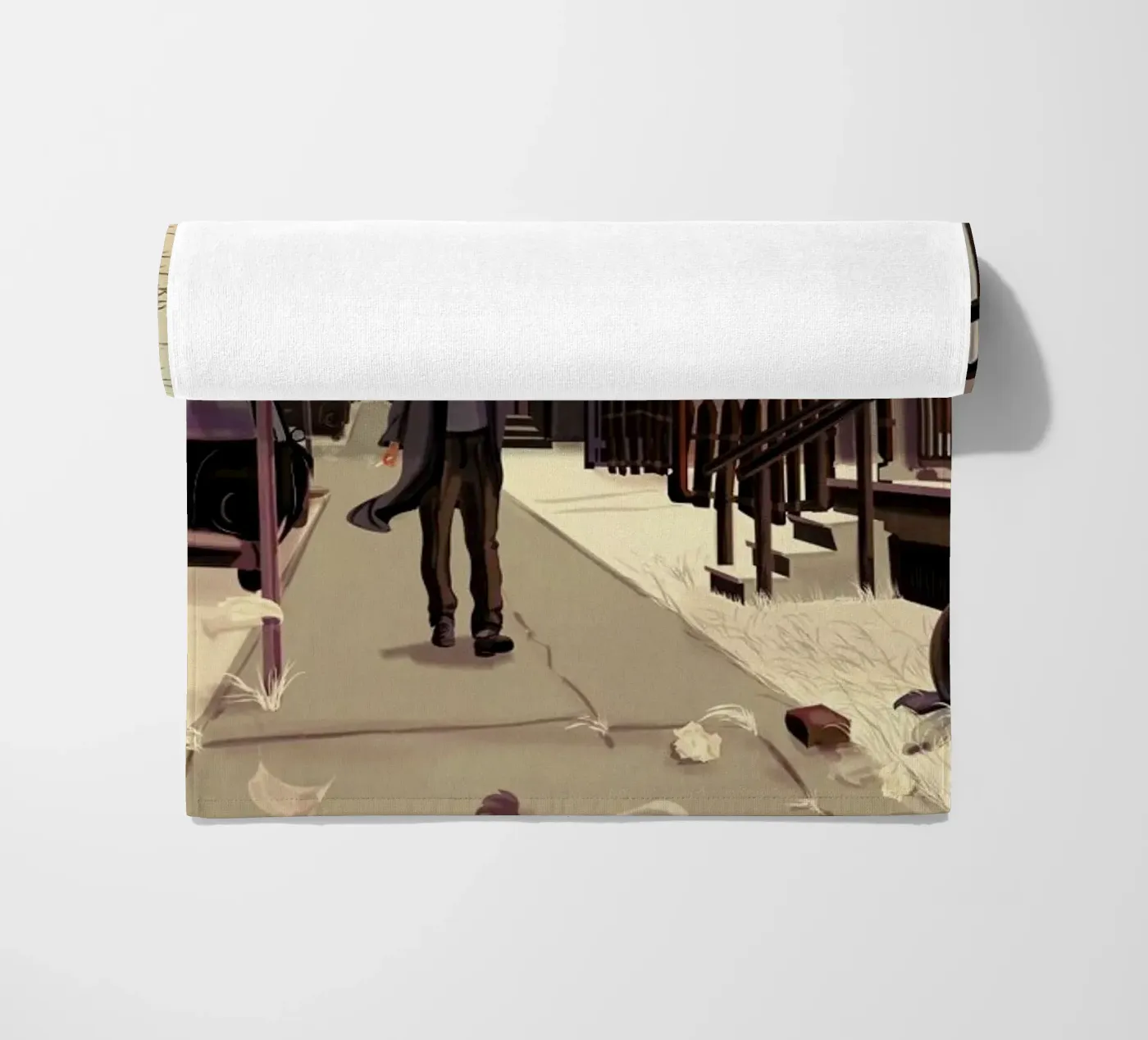 Underworld beach towel by Giordano Poloni