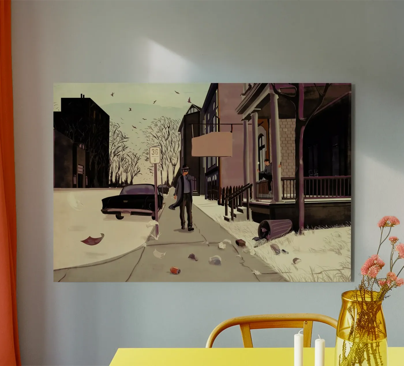 Underworld alluminio dibond da Giordano Poloni