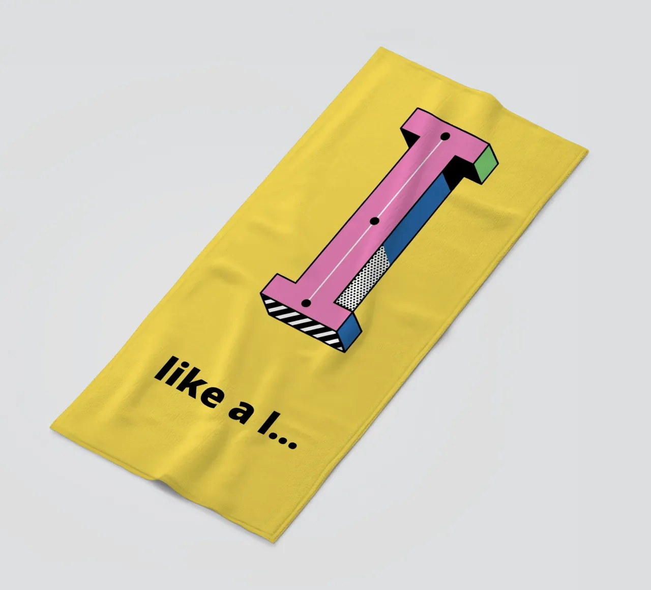 Mi piace... telo mare da alphabetillustration