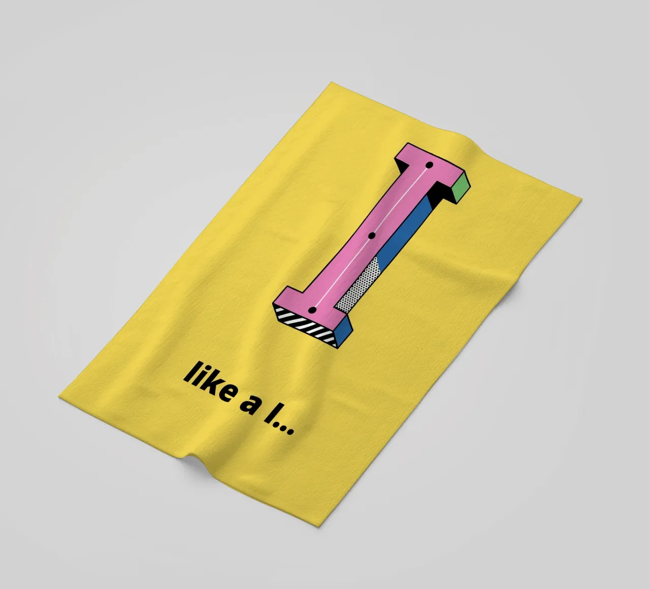 Mi piace... telo mare da alphabetillustration