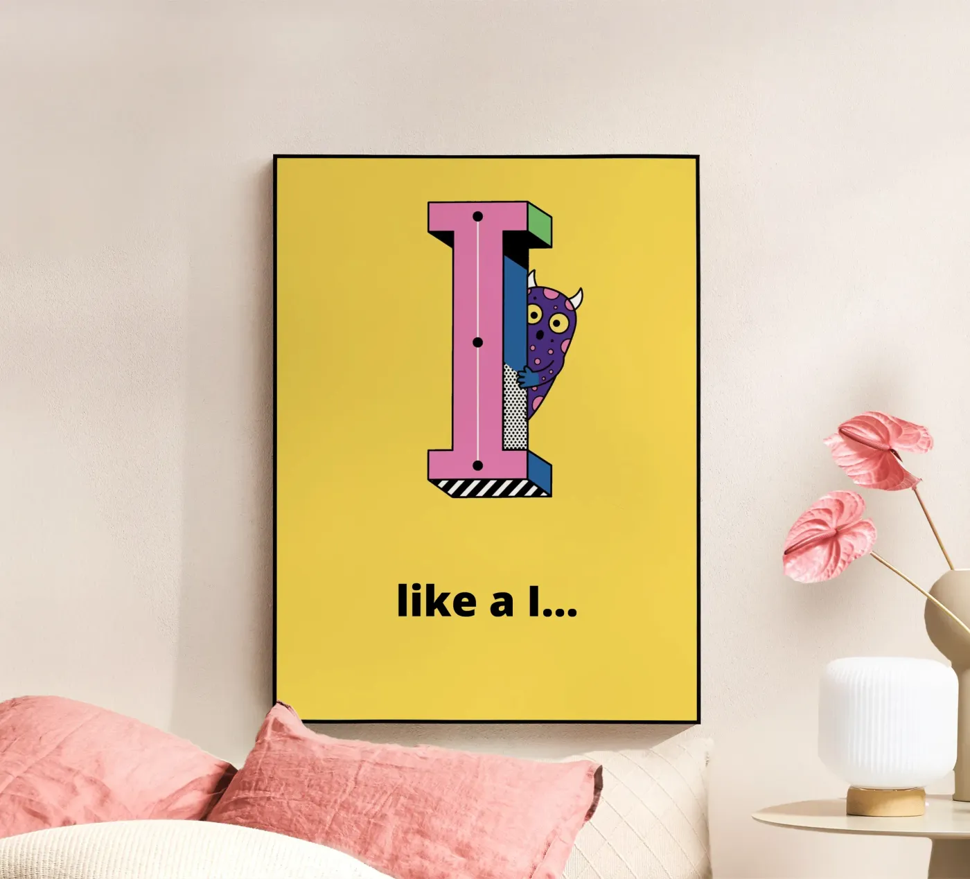 I like a I... Acryl-Glas von The Little Animals Club
