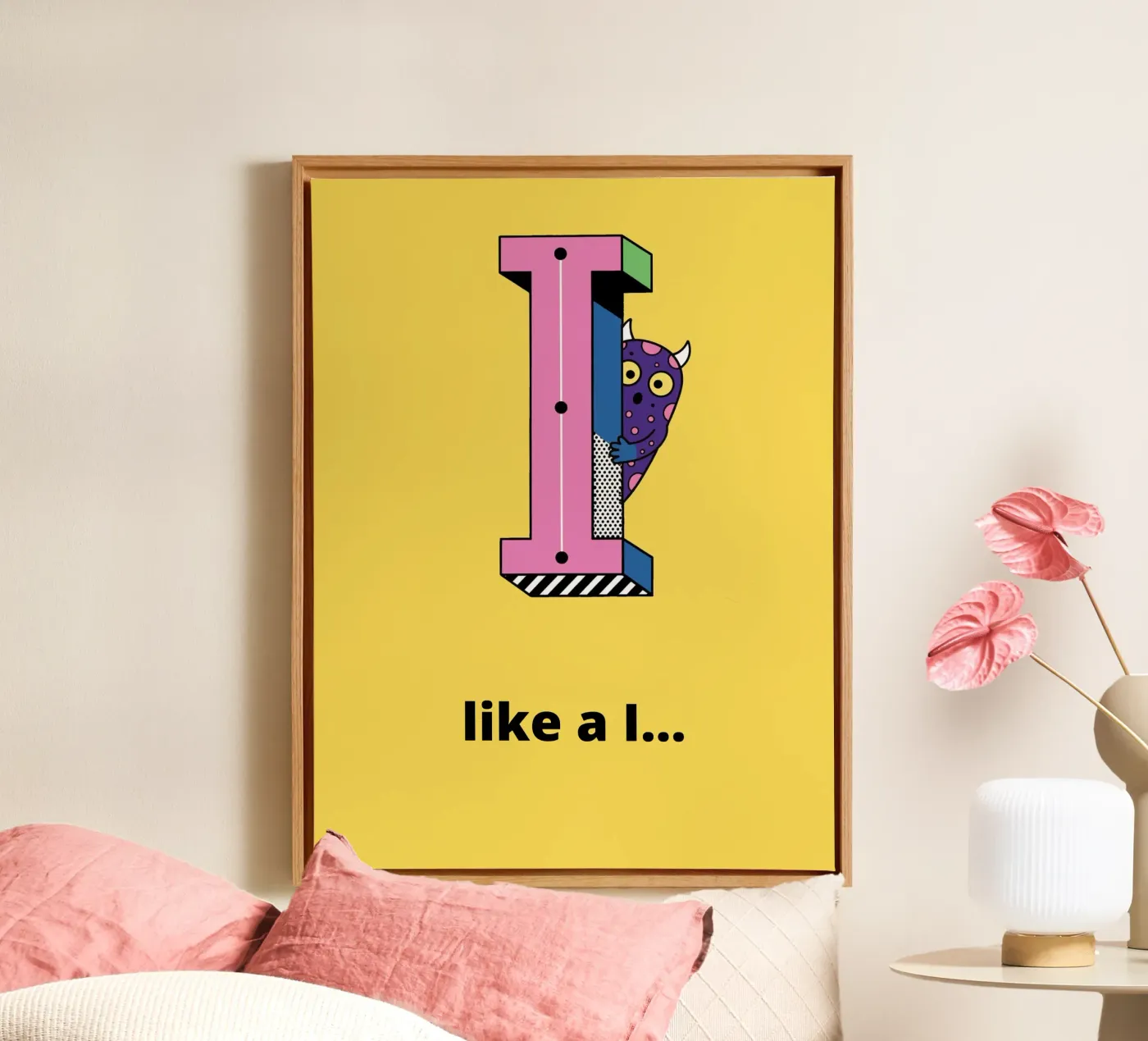 Mi piace... tela da The Little Animals Club