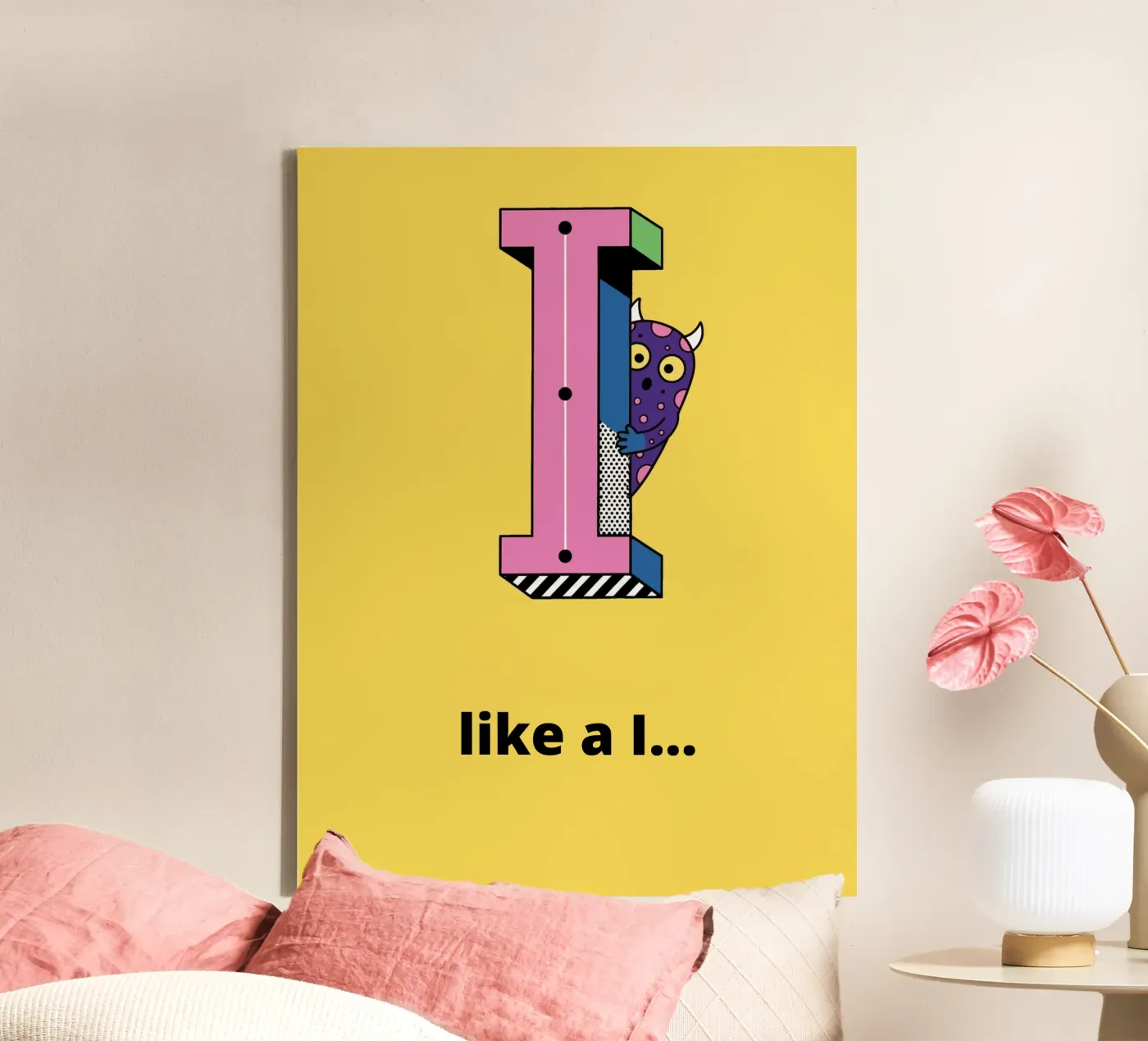 Mi piace... tela da The Little Animals Club