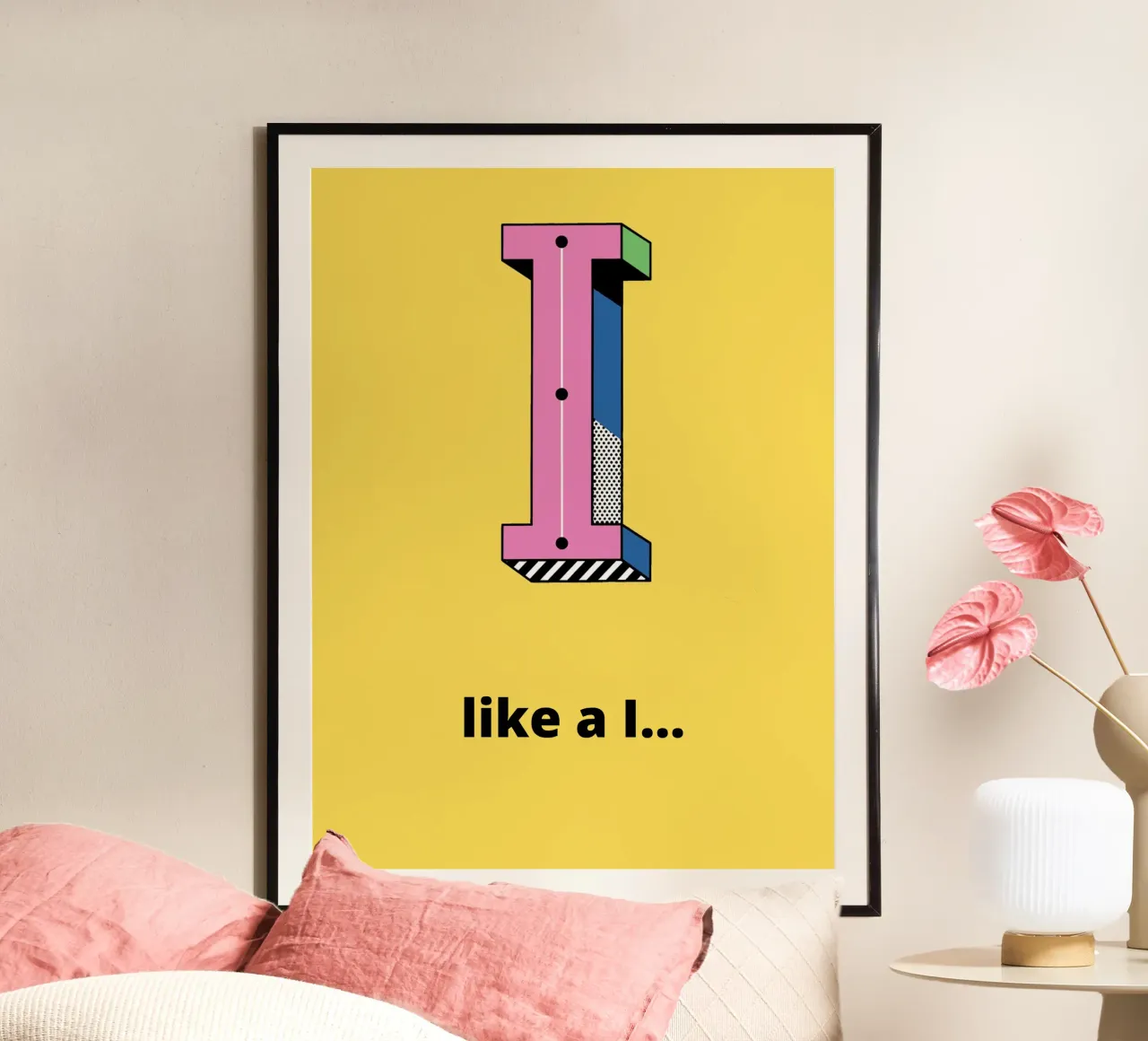 Mi piace... poster da alphabetillustration