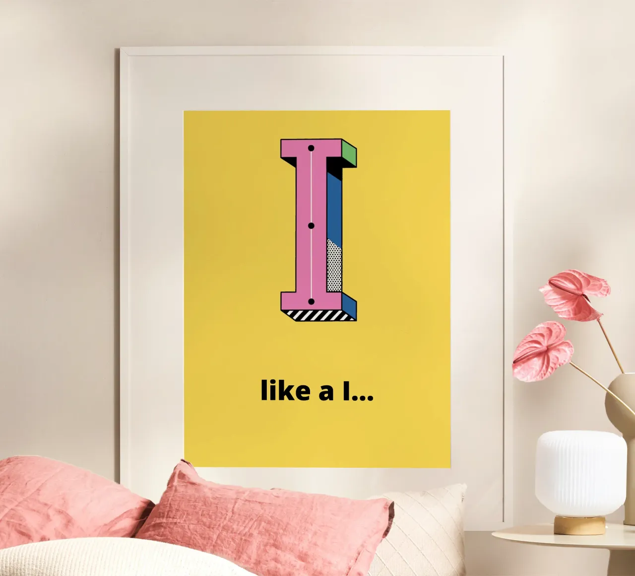 Mi piace... poster da alphabetillustration