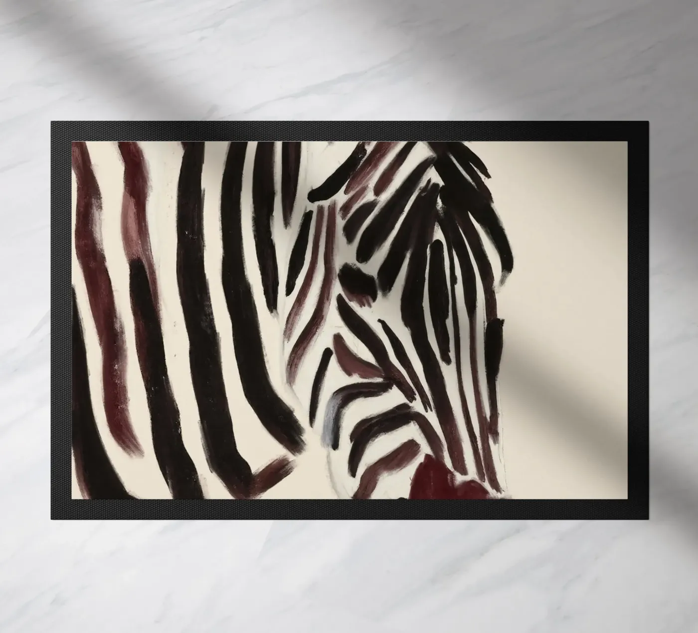 Zebra Fußmatte von dada22