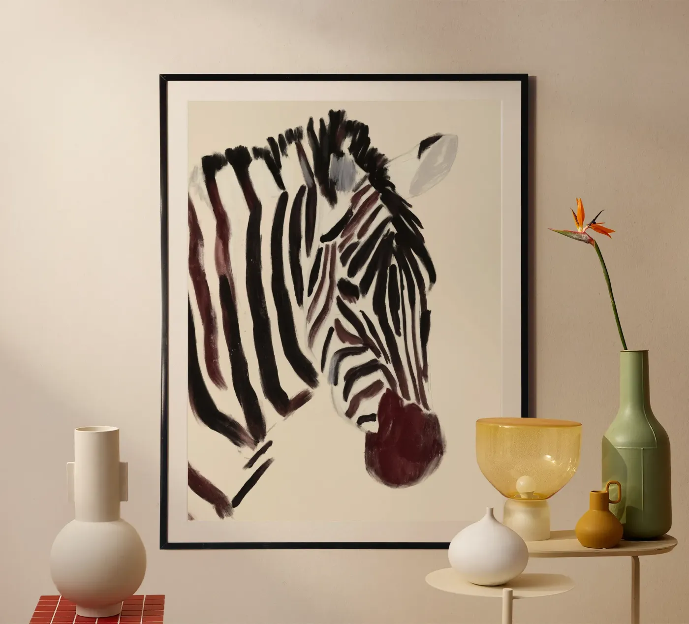 Zebra poster van dada22