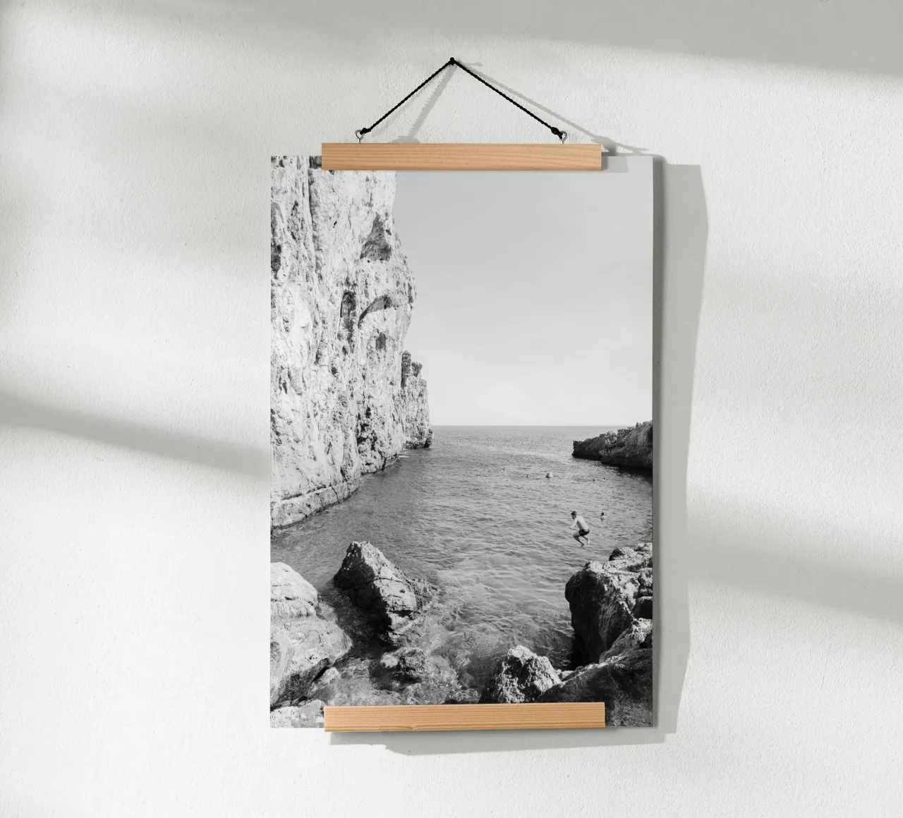 L'immersione poster con telaio in legno da Kathrin Pienaar