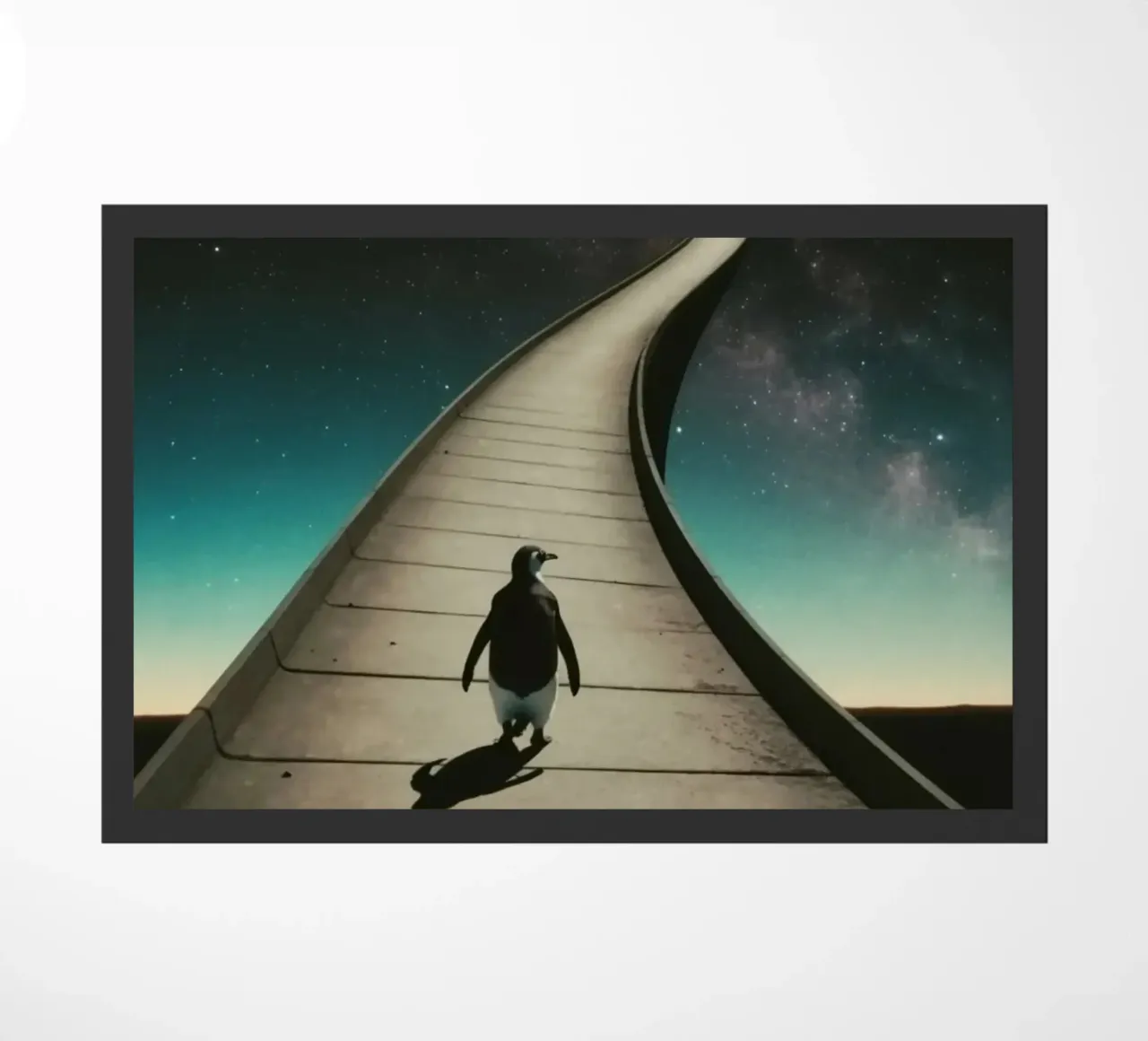 Endless Road doormat by PERSIE