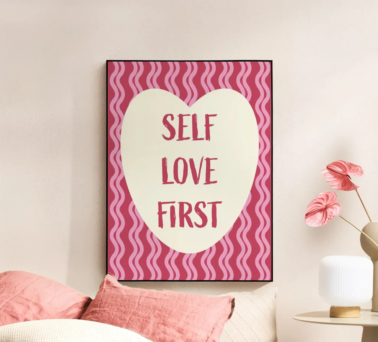 Self Love First plexiglass da DesigndN