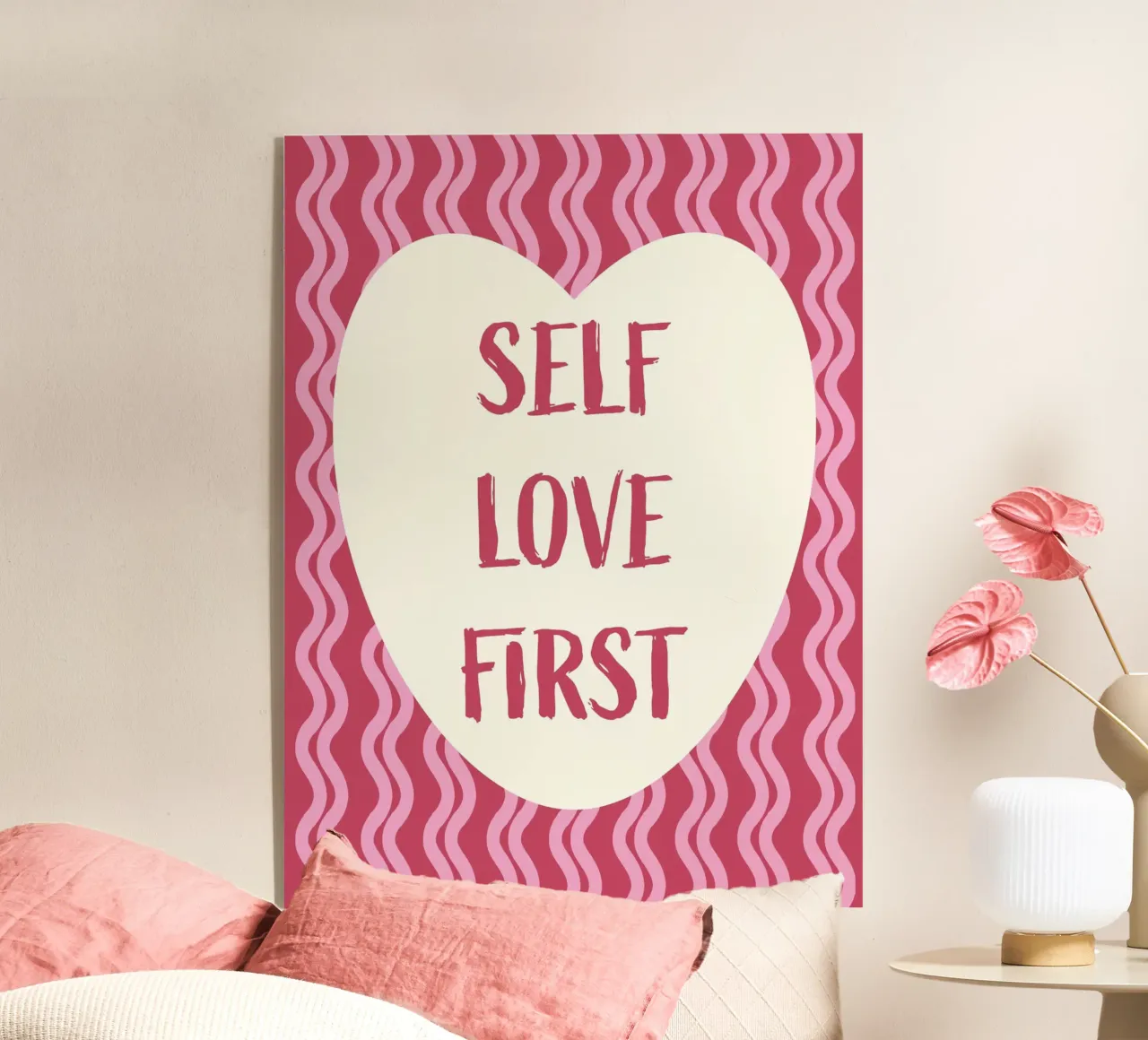 Self Love First plexiglass da DesigndN