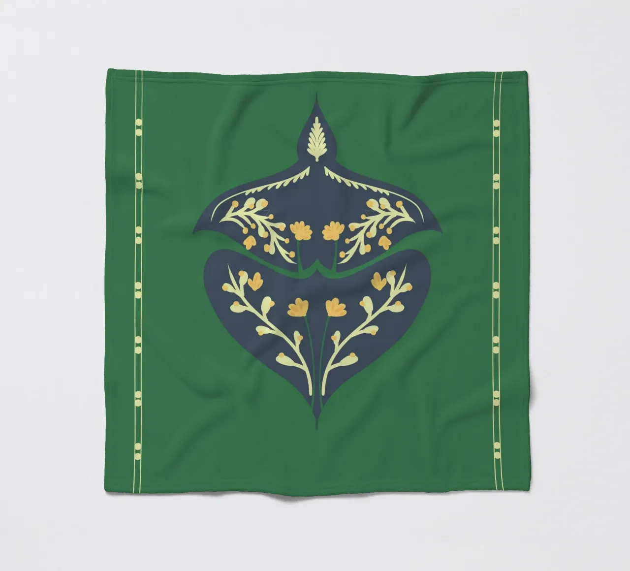 Passietuin fleecedeken van takumigaja