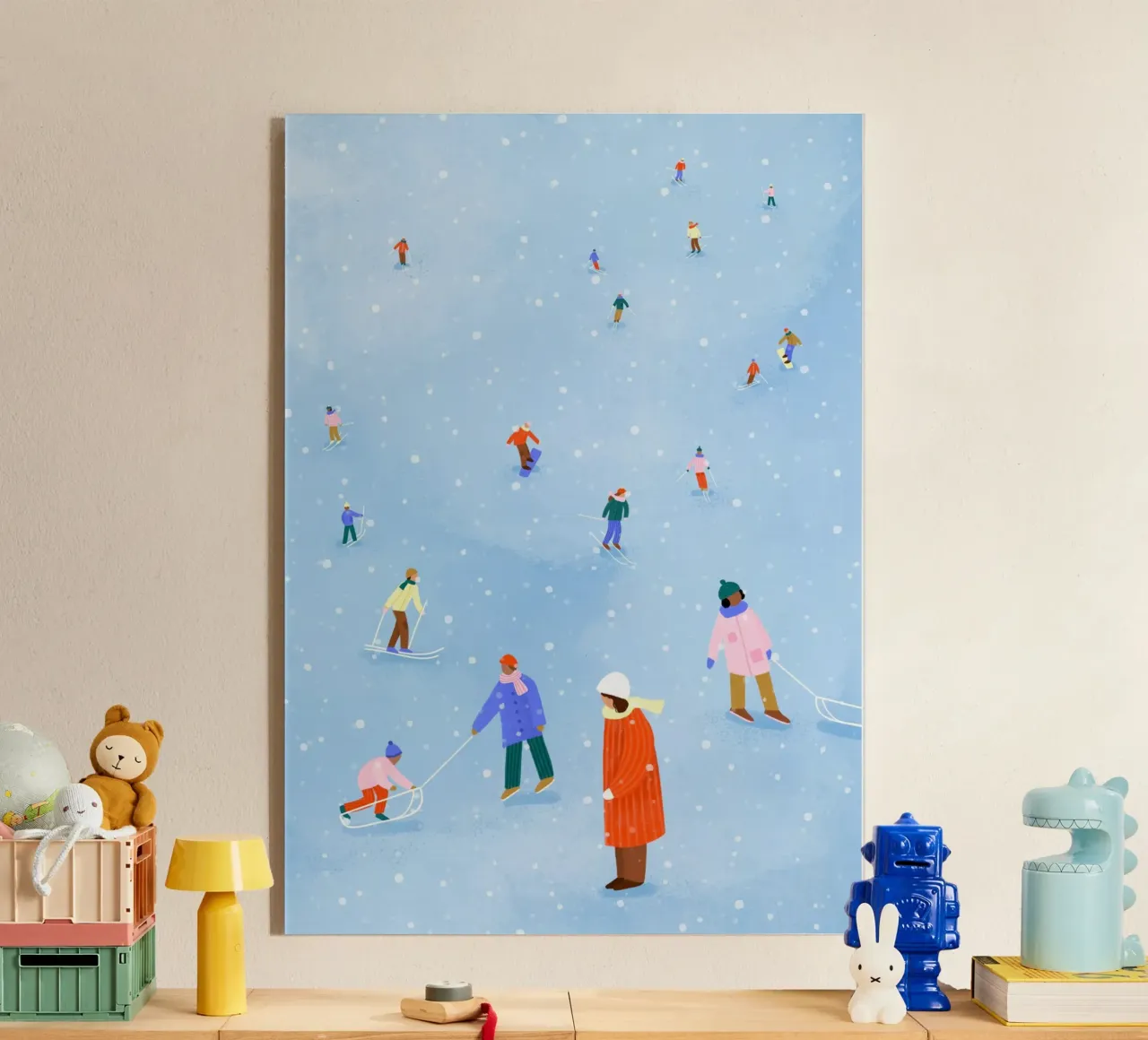 Winter Fun plexiglas de Bea Mueller
