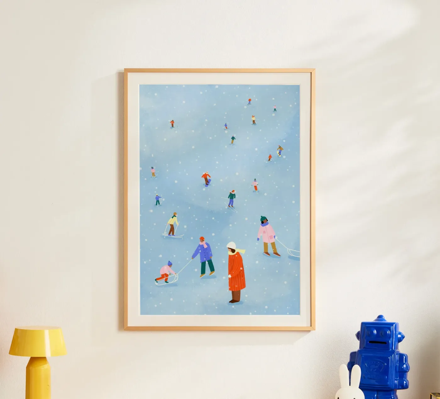 Winter Fun poster van Bea Mueller
