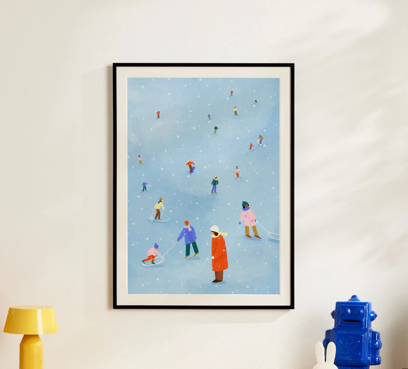 Winter Fun poster van Bea Mueller