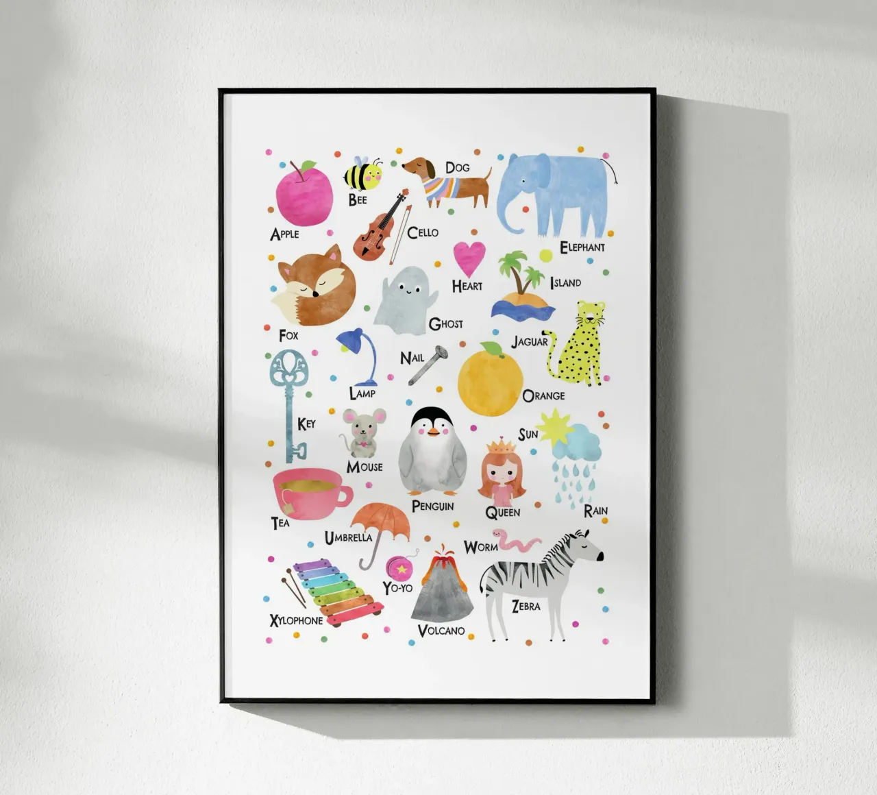 ABC, anglais plexiglas de Fraysein Design