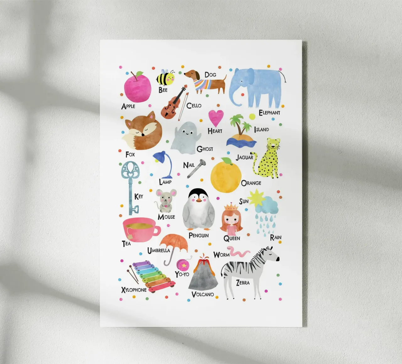 ABC, English plexiglass da Fraysein Design