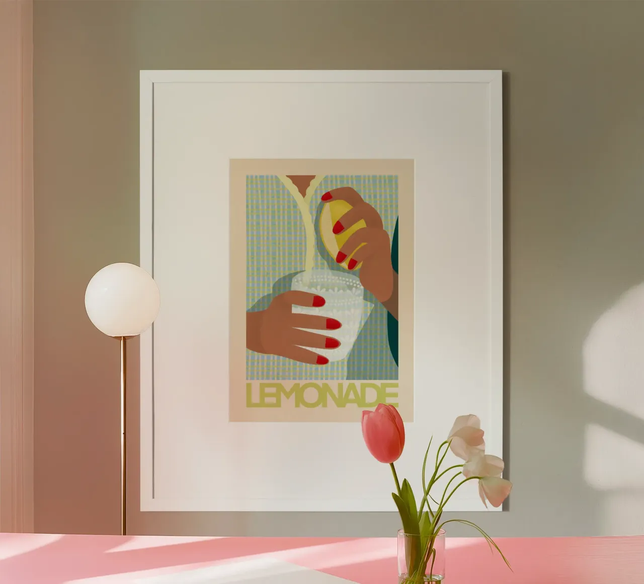 Lemonade poster by Bea Mueller
